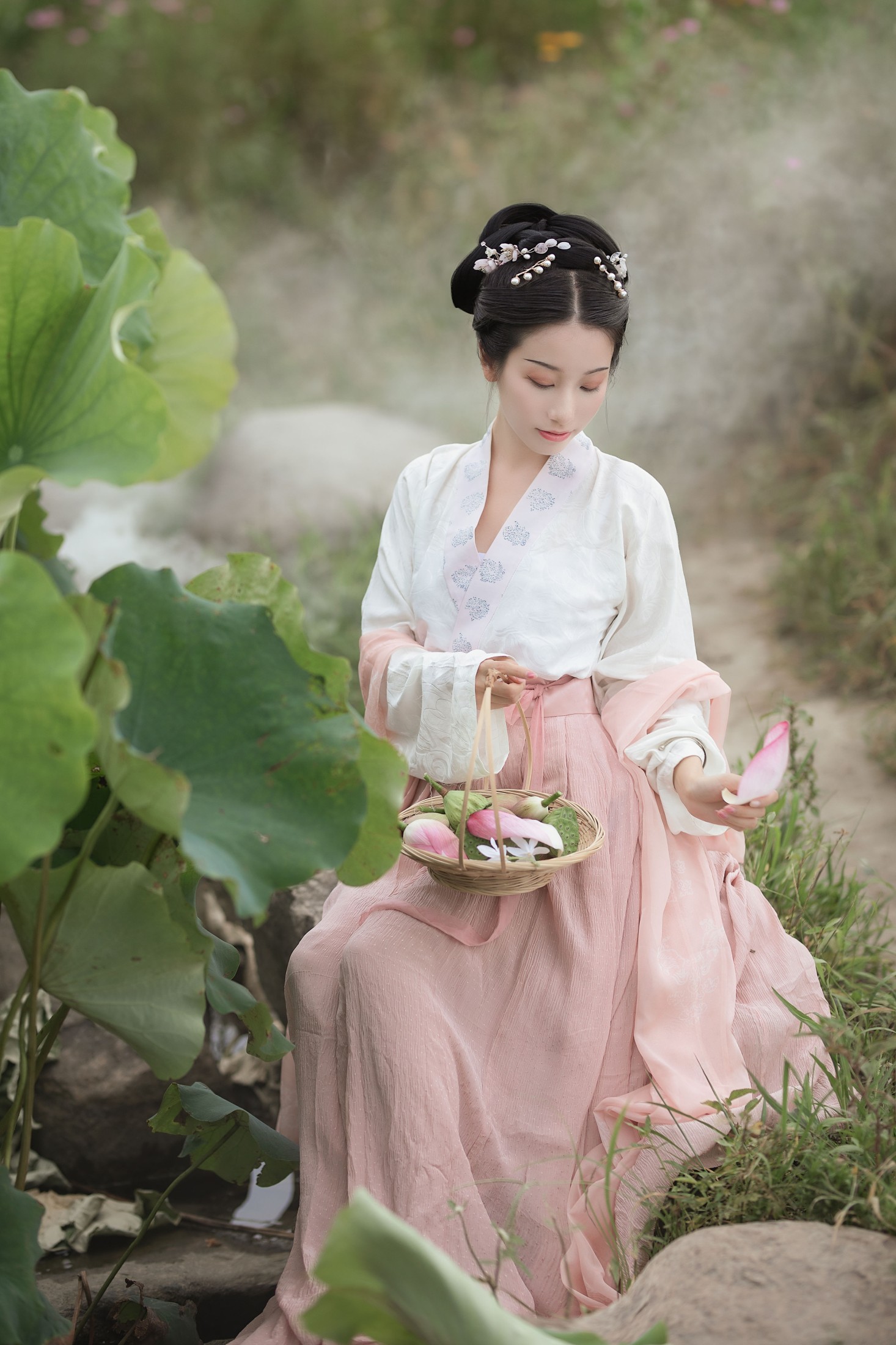 小清菡呀  – 《采荷》[20P]