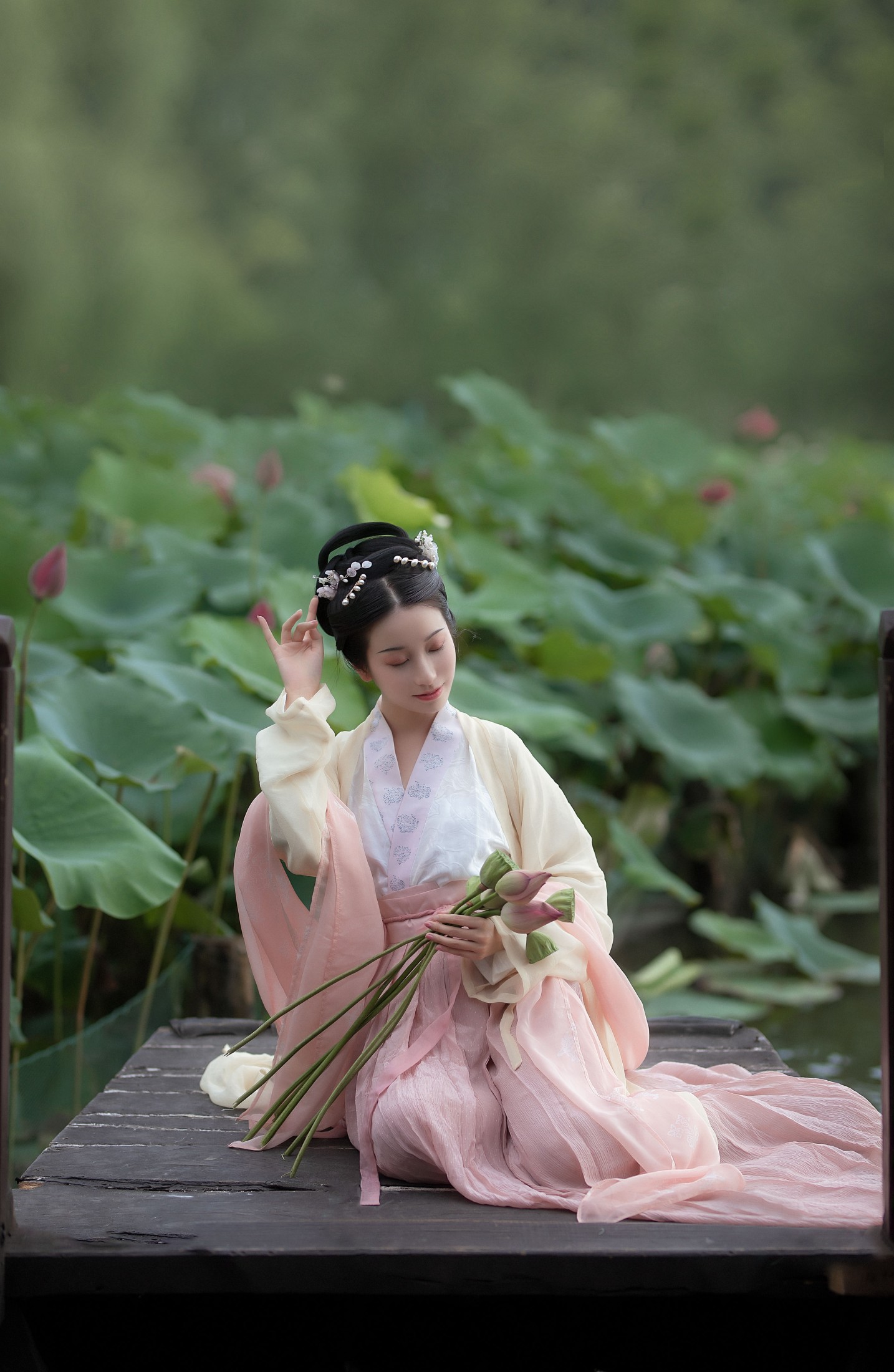 小清菡呀  – 《采荷》[20P]