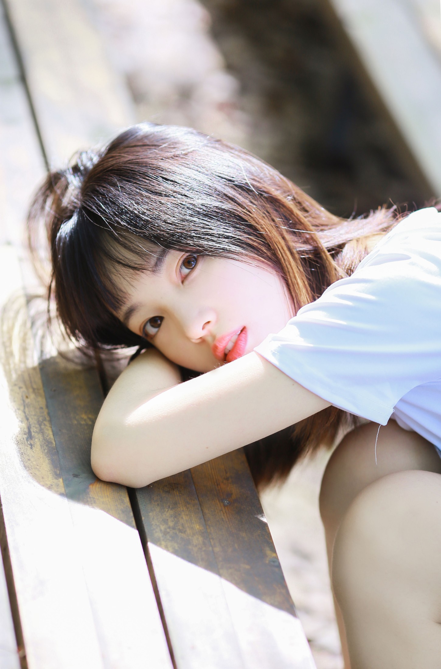 一鸭咿呀哟 – 《阳光下的运动女孩》[36P]