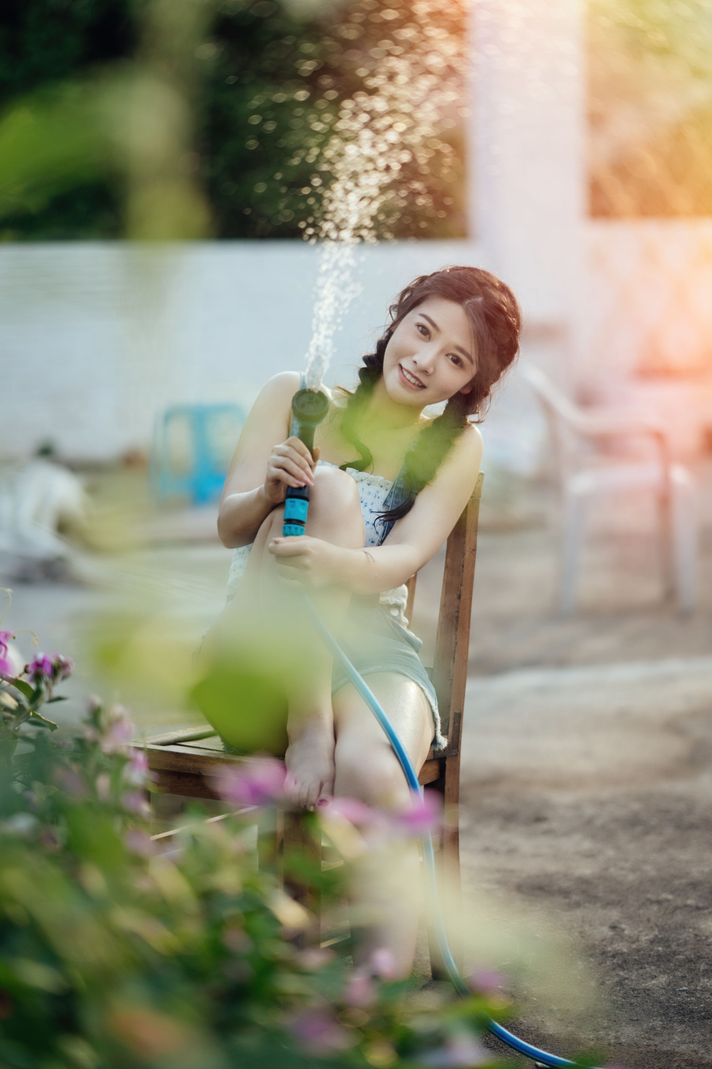 喵喵喵是锦儿呀 – 《来自夏日玩水的简单快乐》[55P]