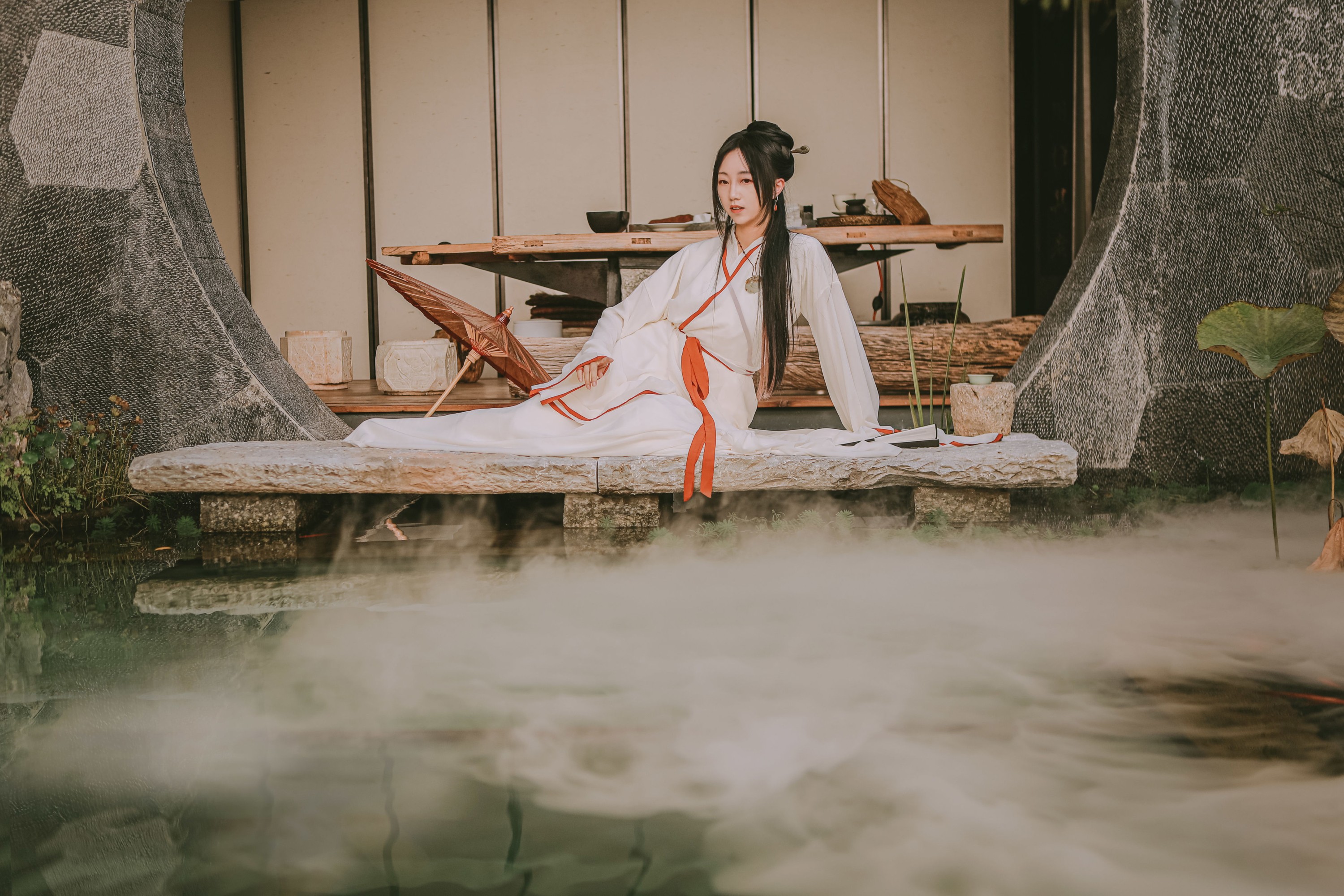 彭娘 – 《闲愁一半》[25P]