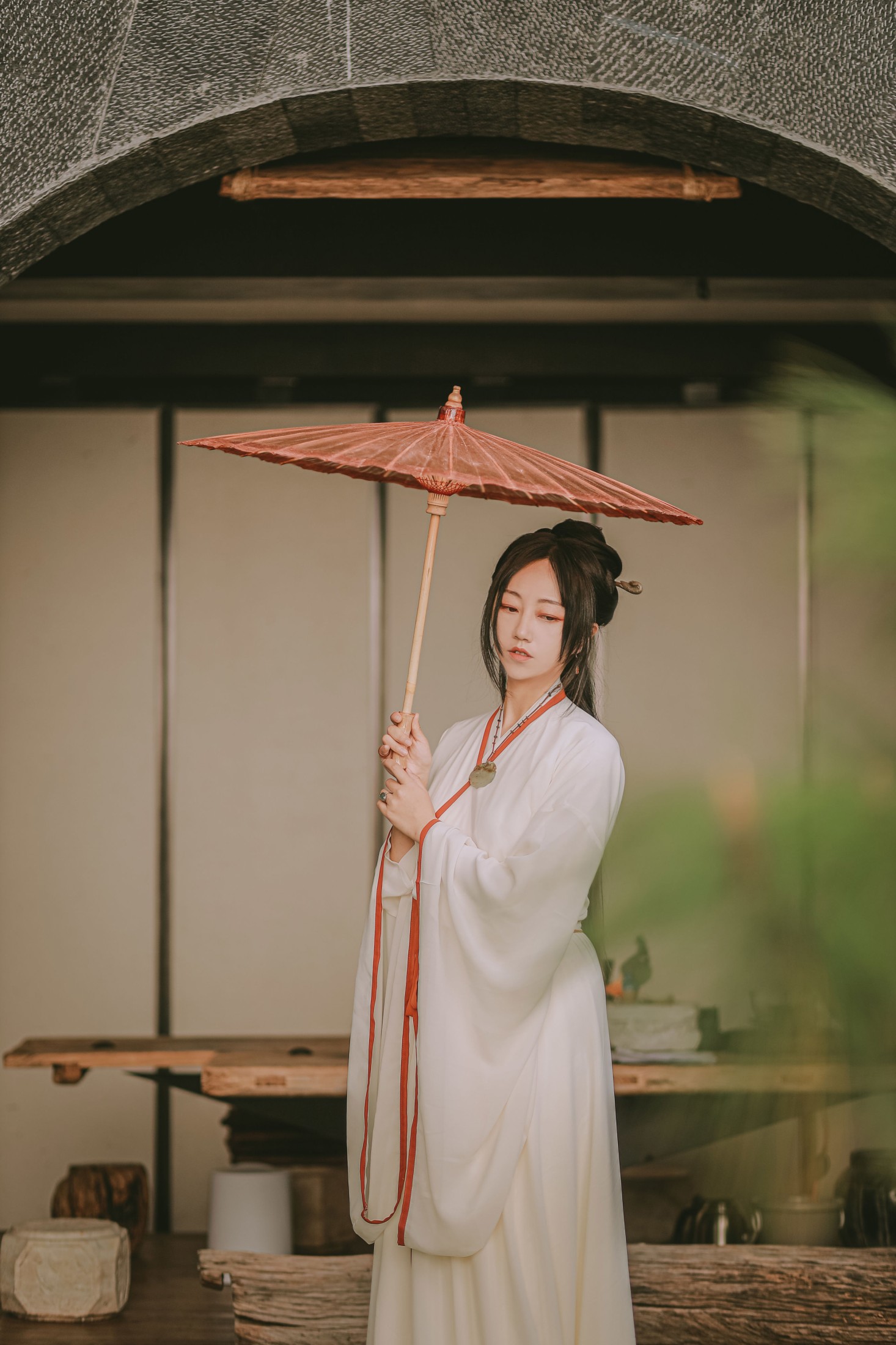 彭娘 – 《闲愁一半》[25P]