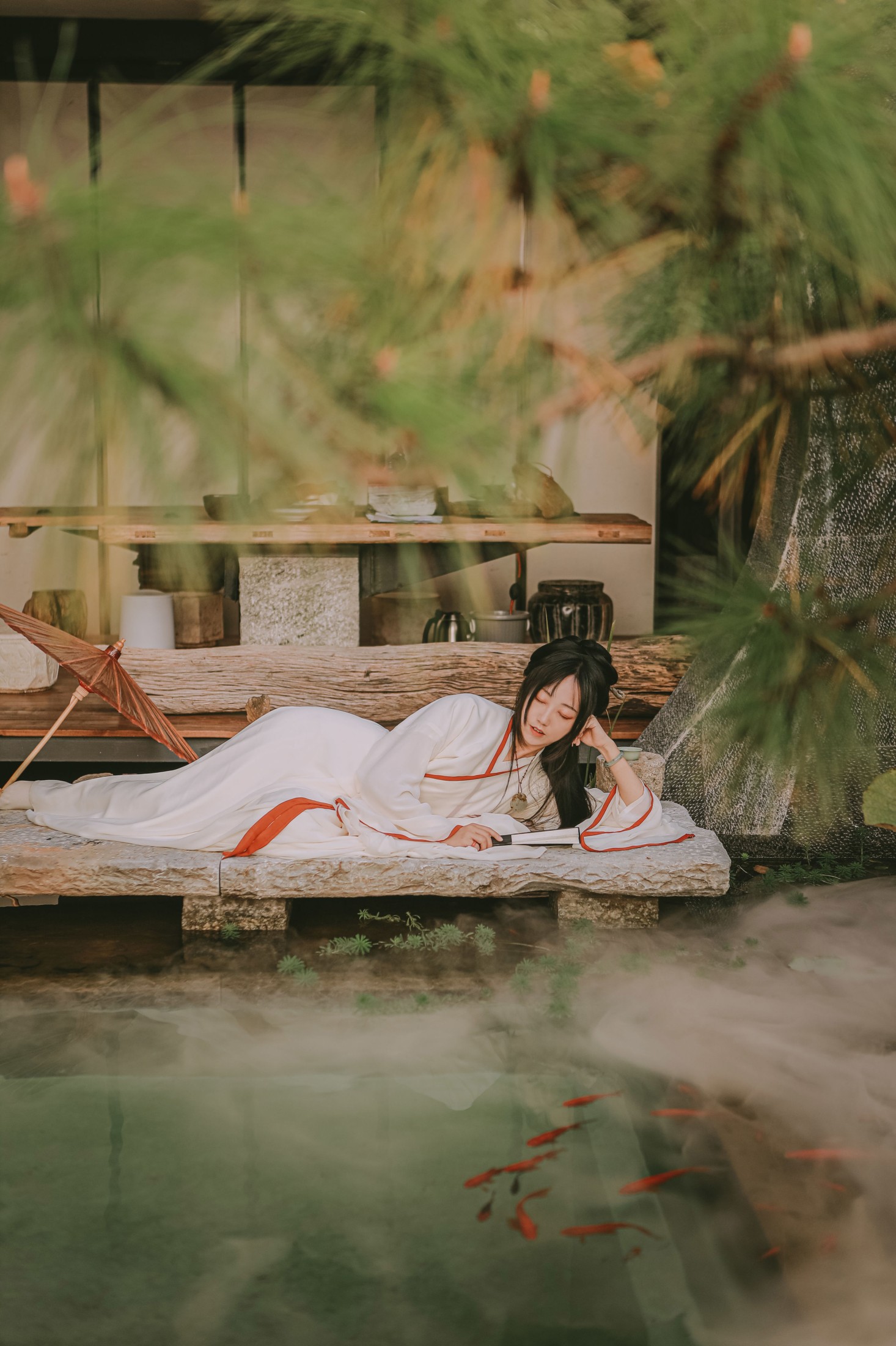彭娘 – 《闲愁一半》[25P]