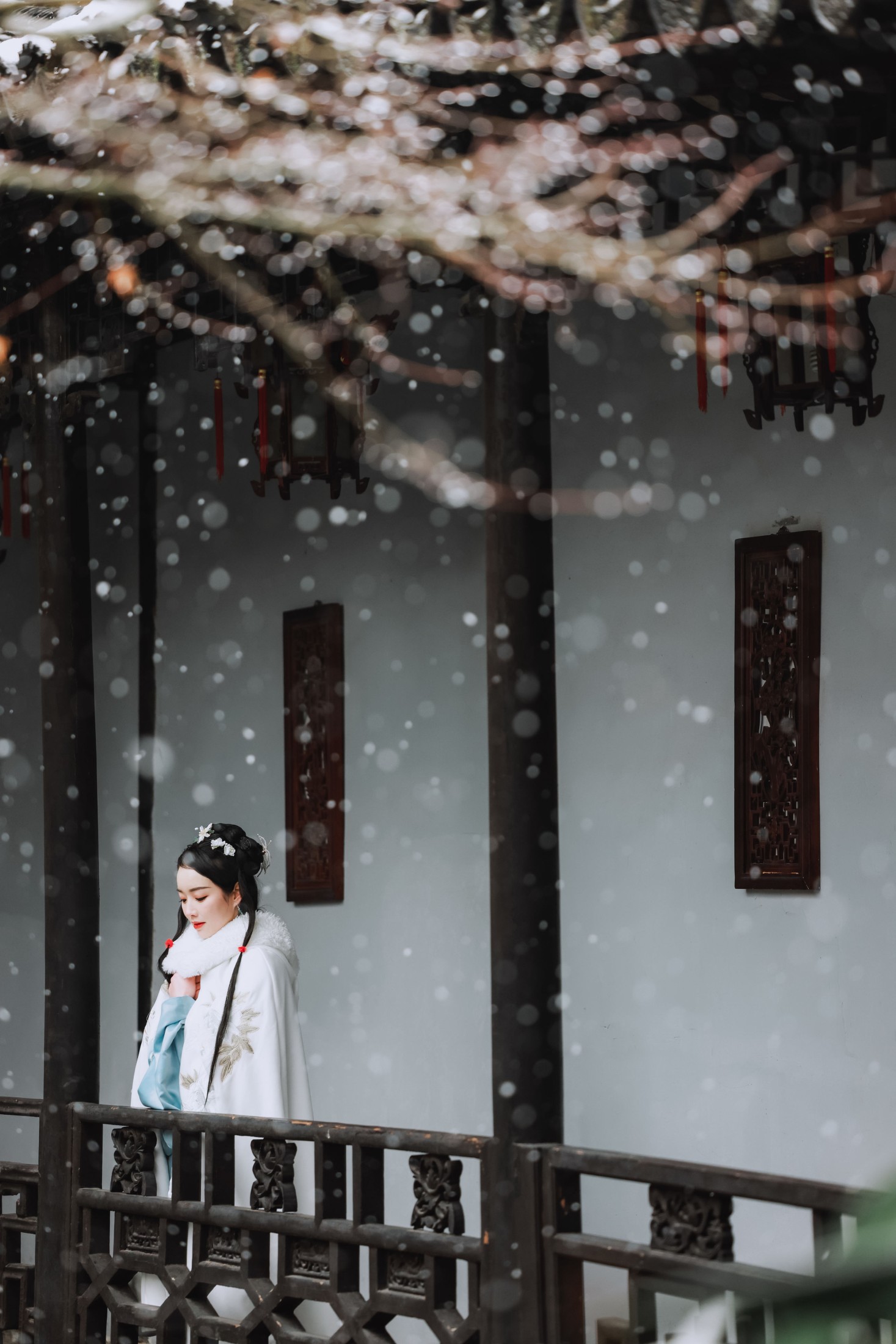 鹿呦 – 《春雪》[24P]