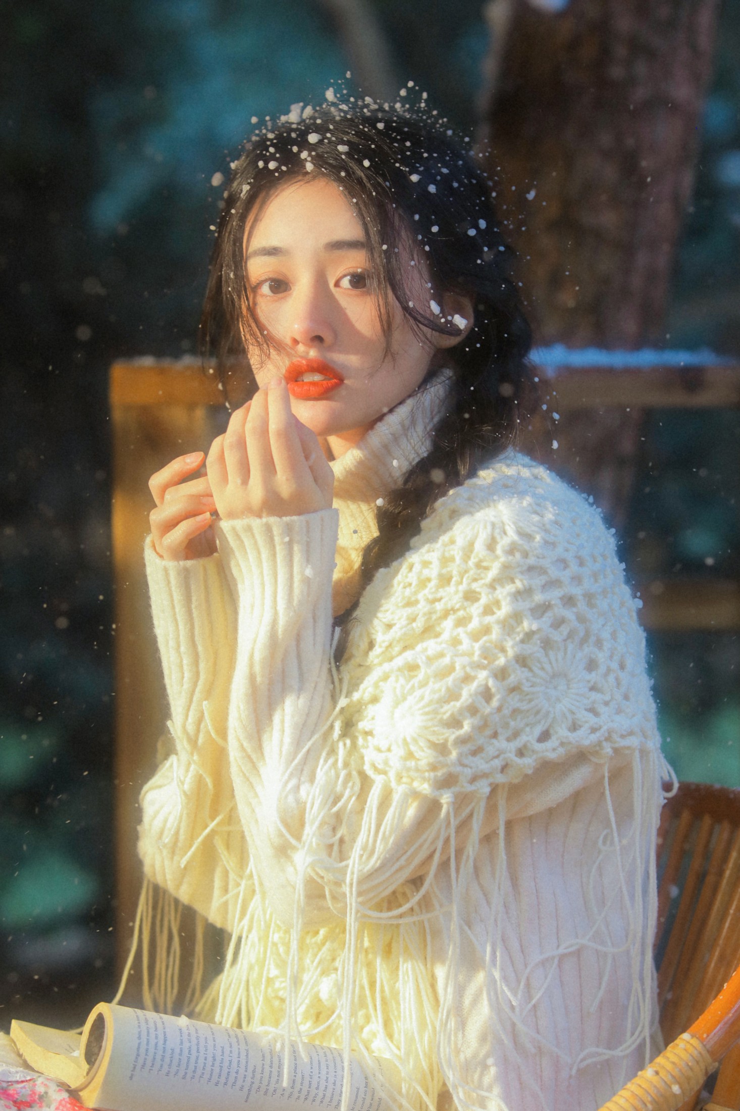 相泽希子 – 《看到雪就想起你》[22P]