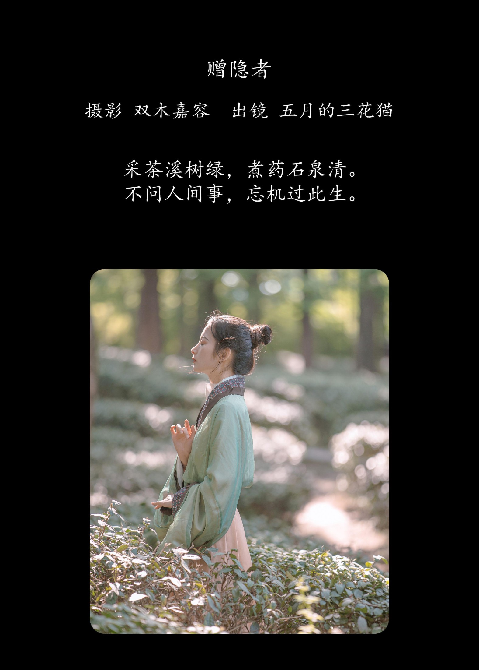 五月的三花猫 – 《赠隐者》[23P]