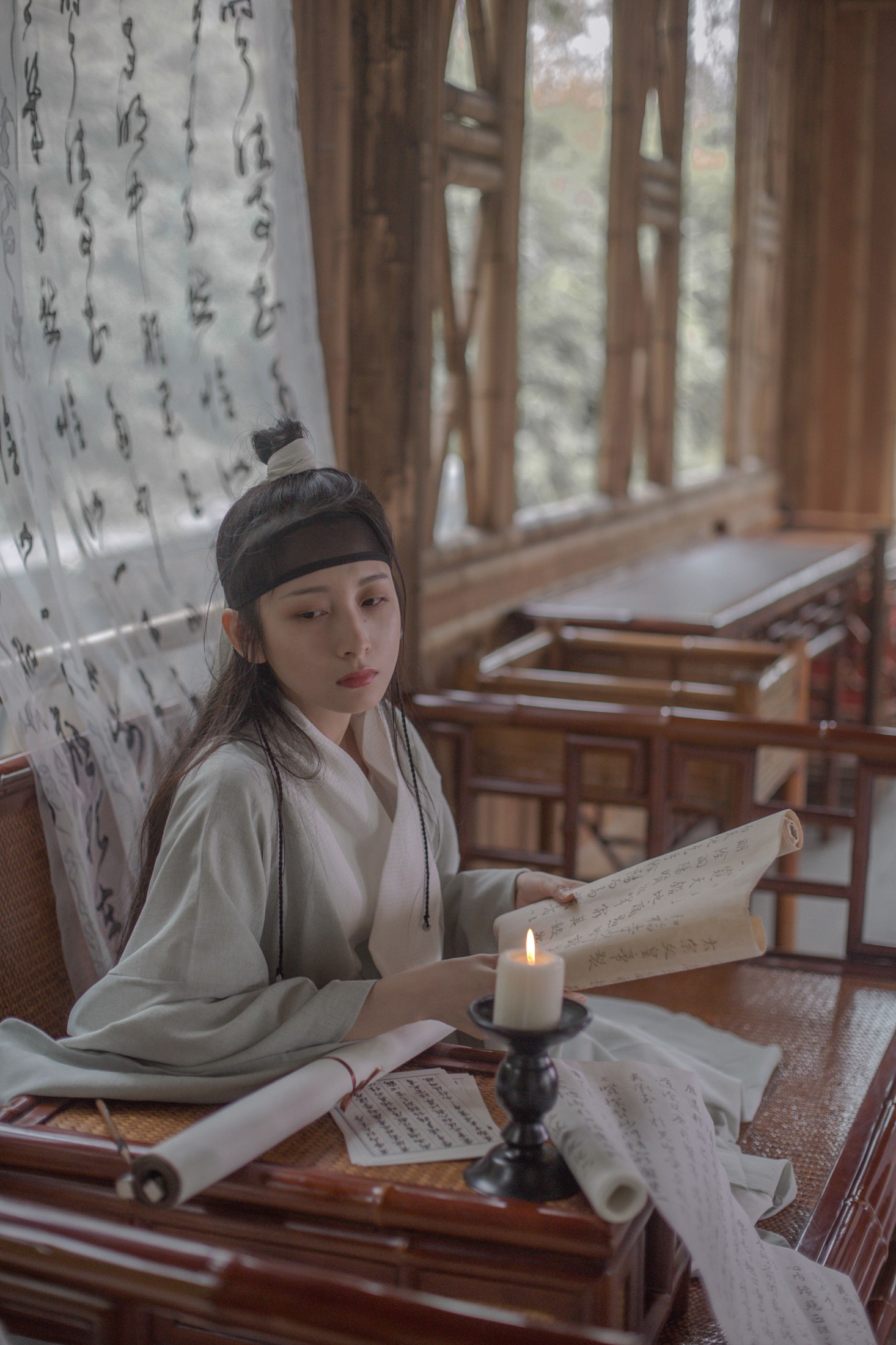 五月的三花猫 – 《空山松子落，幽人应未眠》[28P]