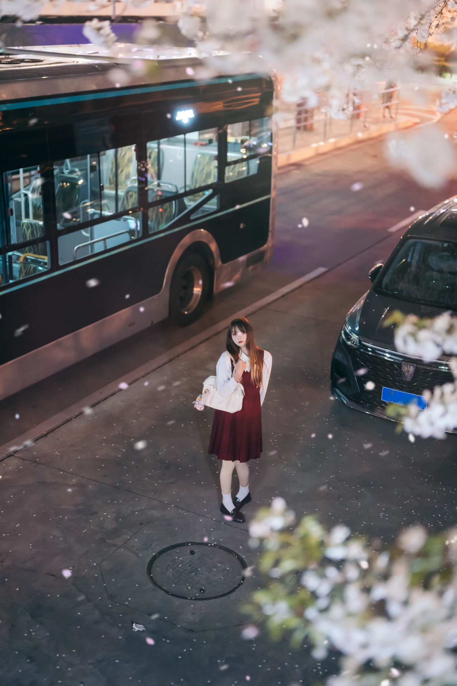 兔子Zzz不吃胡萝卜 – 《邂逅樱花雨》[22P]