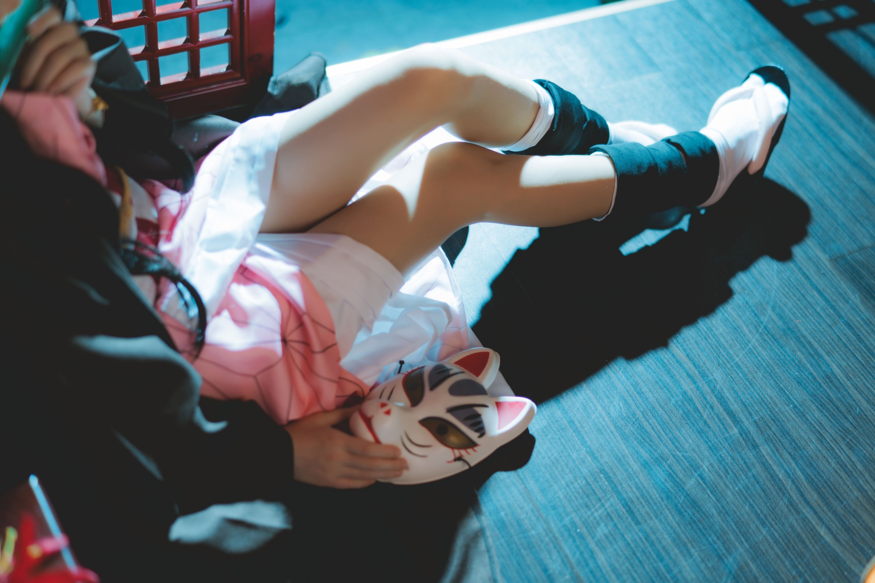 桜桃喵 – 《COSPLAY 弥豆子》[23P]