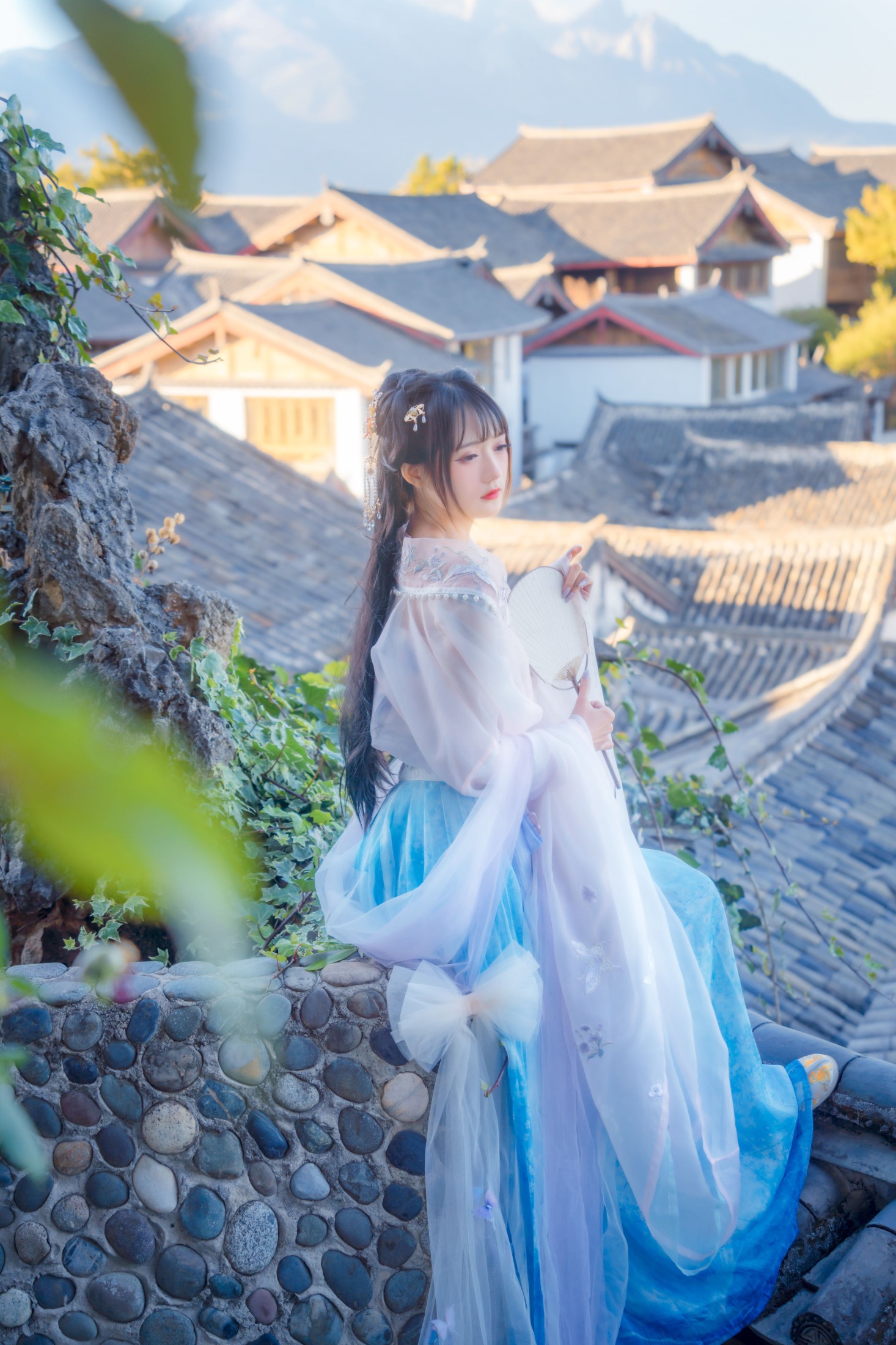 兔子Zzz不吃胡萝卜 – 《丽江屋顶》[23P]