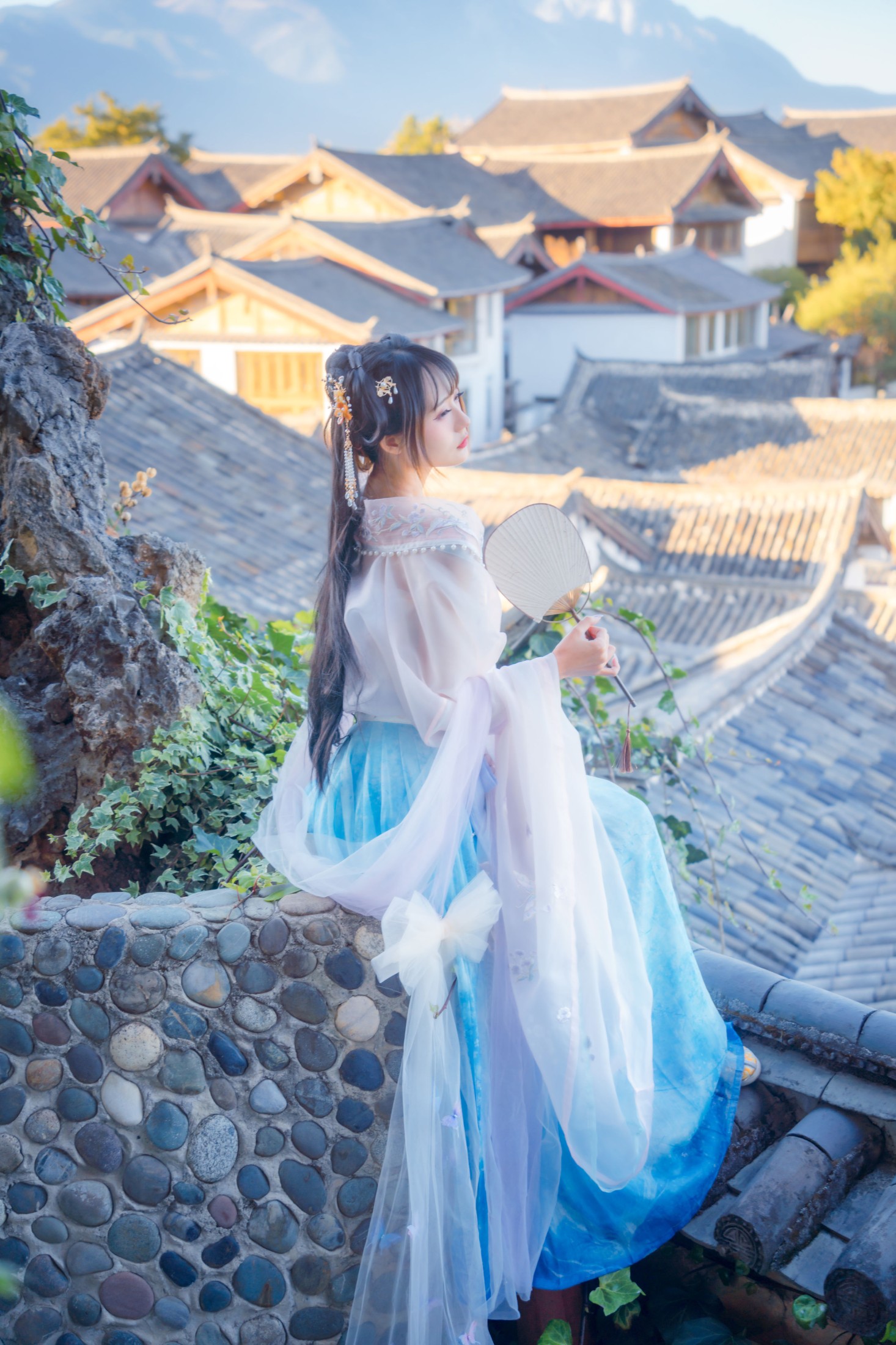 兔子Zzz不吃胡萝卜 – 《丽江屋顶》[23P]