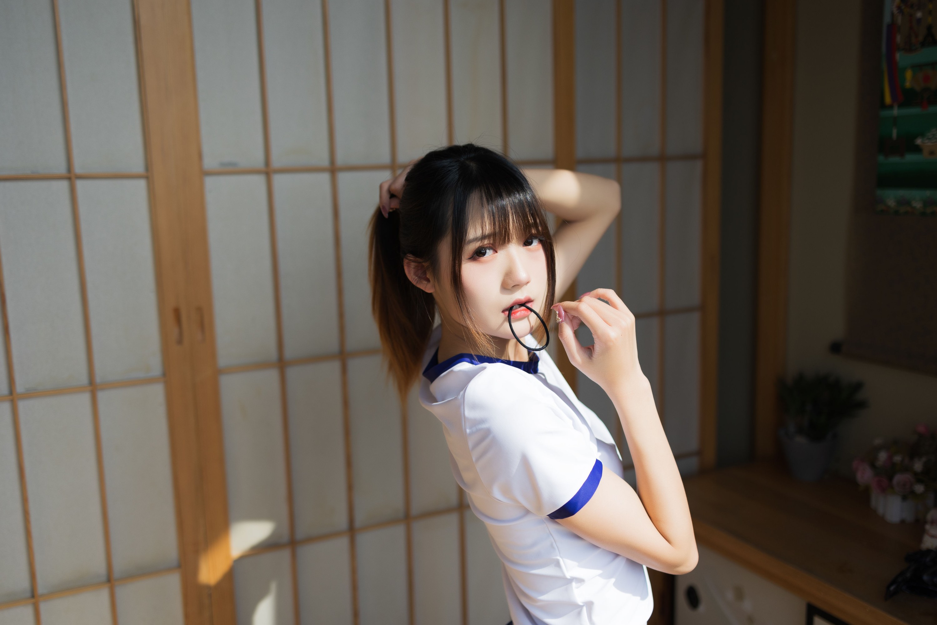 兔子Zzz不吃胡萝卜 – 《体操服少女》[37P]