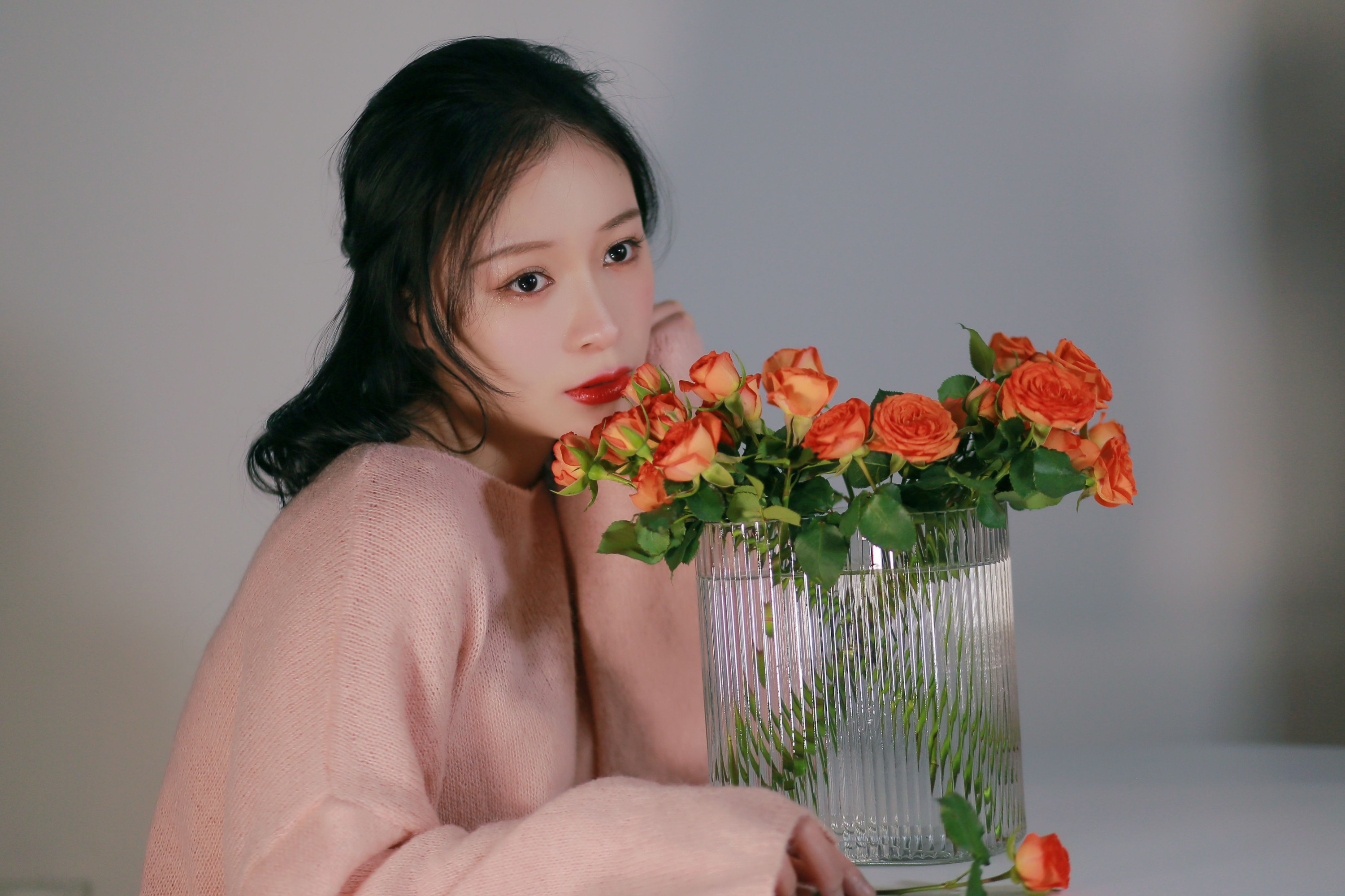 花泽阮阮 – 《花与少女》[25P]