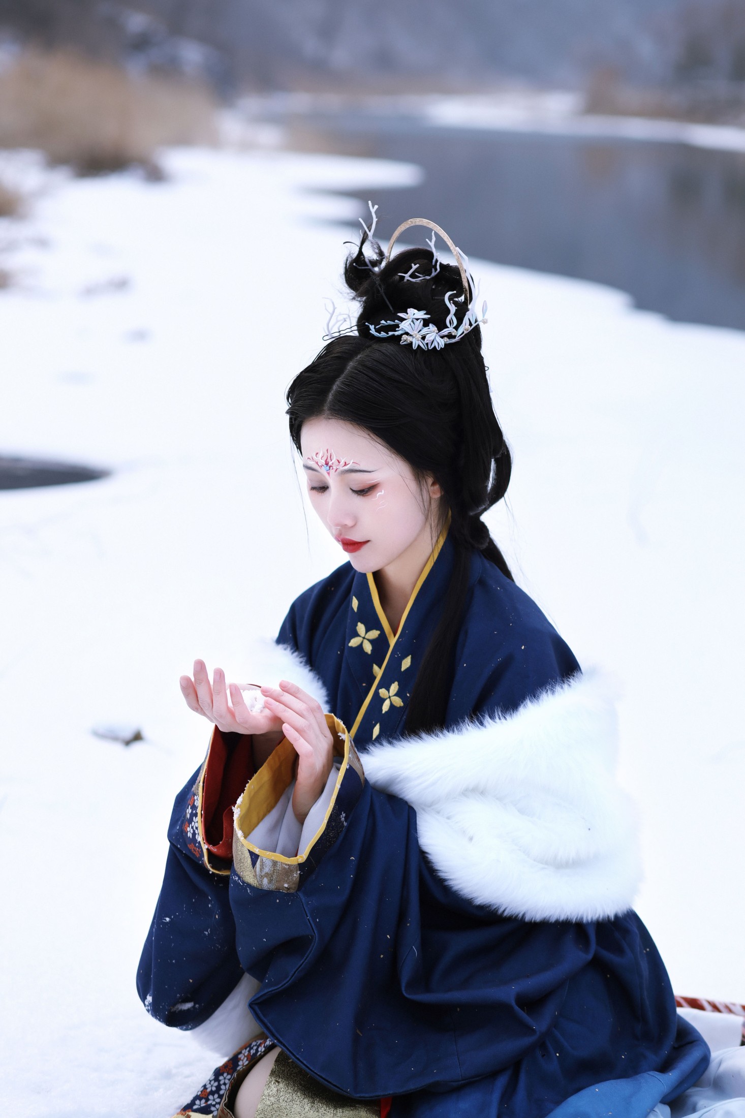 青霜鹅 – 《雪山山神》[22P]