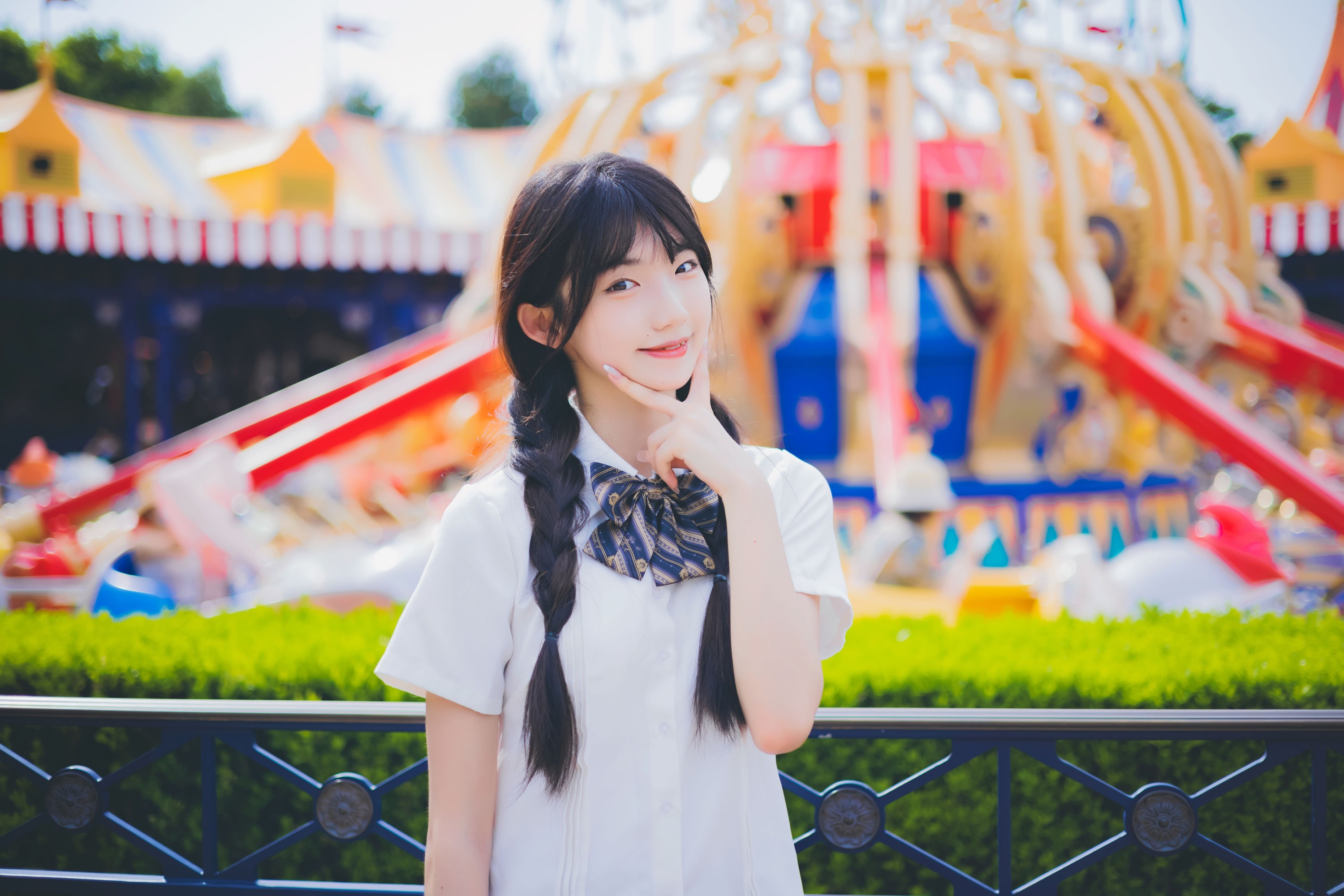 Aurora小茗 – 《迪士尼在逃JK》[46P]