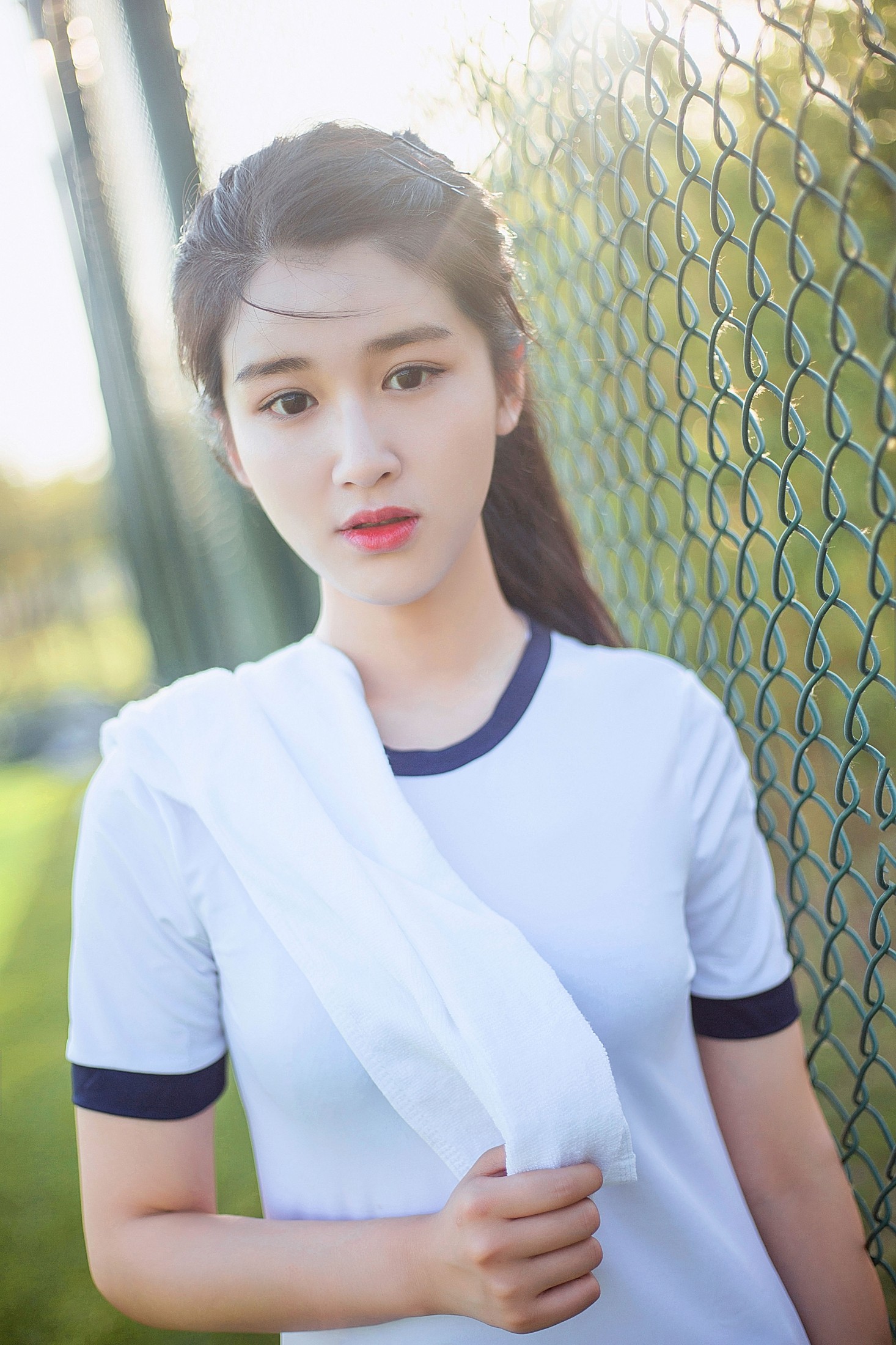 尚熠晗Momooly  – 《操场元气少女》[21P]