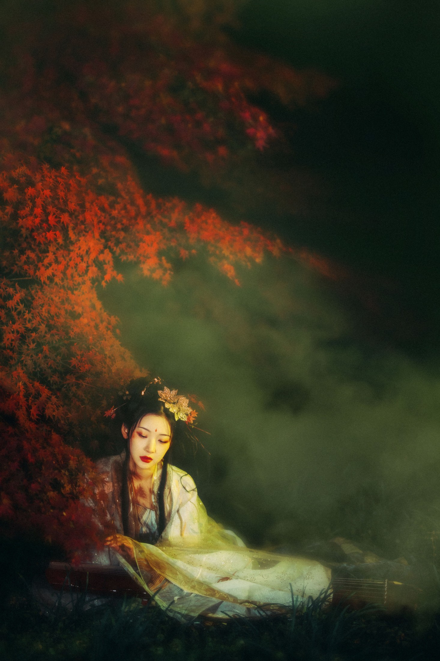 爱野超有味 – 《夜枫》[25P]