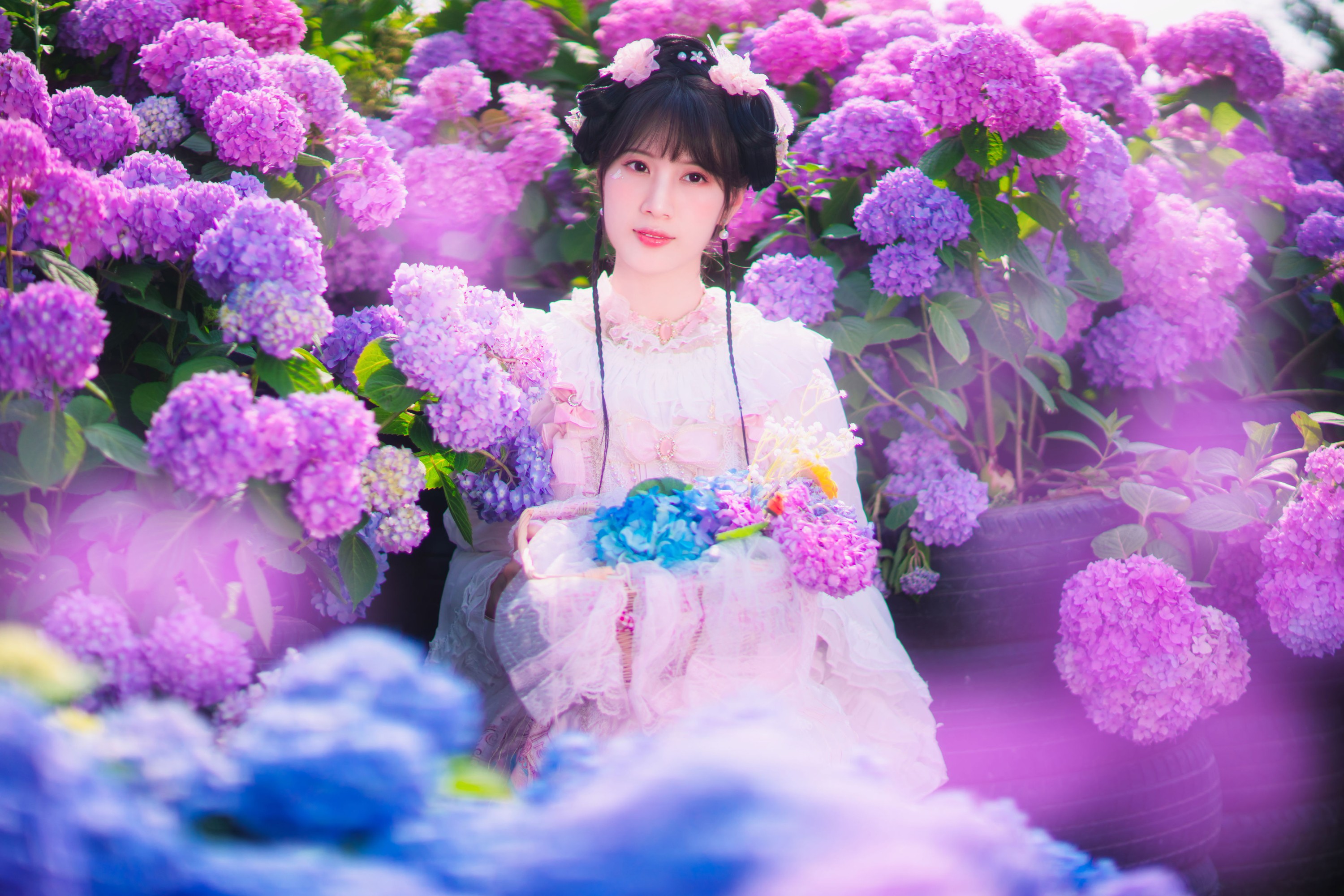 初茶 – 《映花面》[36P]
