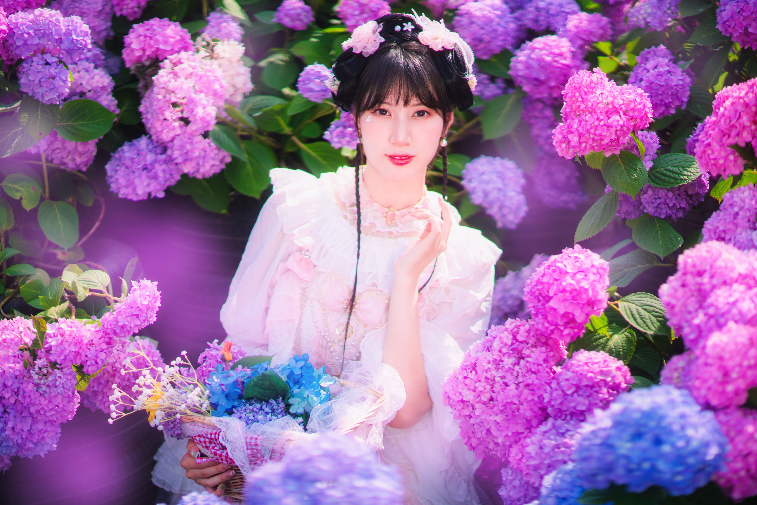 初茶 – 《映花面》[36P]