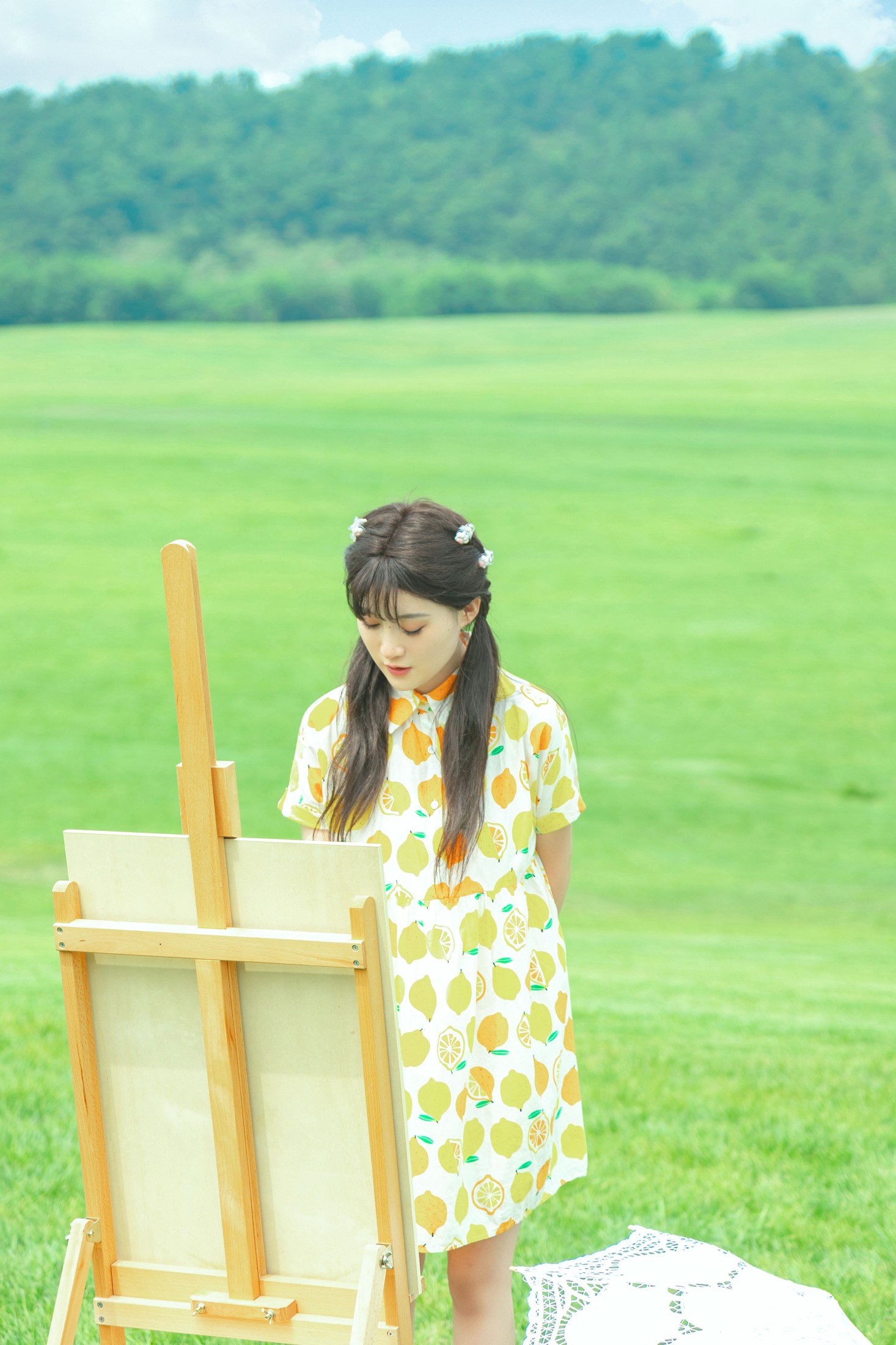 在下泽瑞 – 《画画少女》[22P]