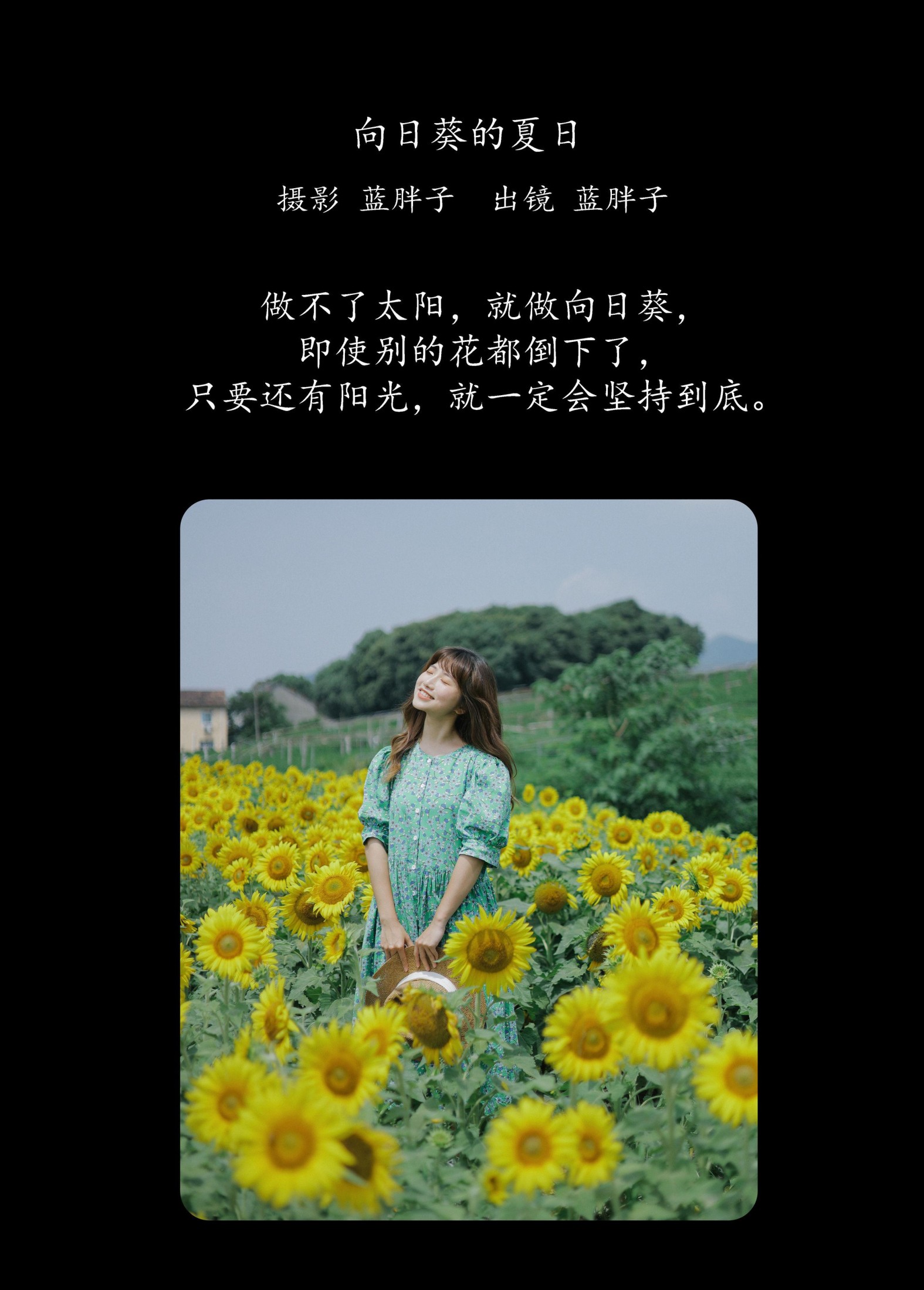 蓝胖子 – 《向日葵的夏日》[33P]