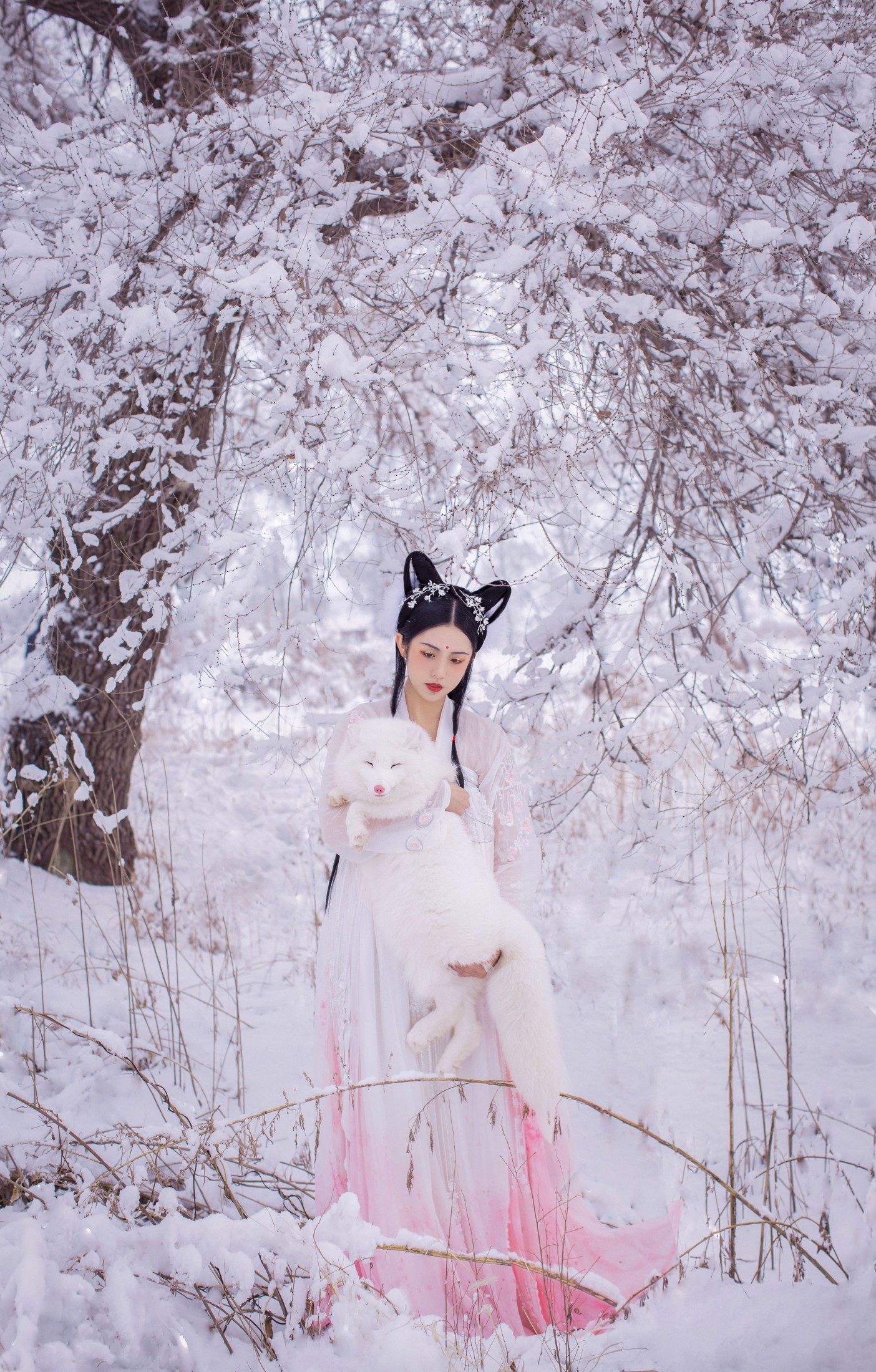 沐槿cutie – 《雪狐》[30P]
