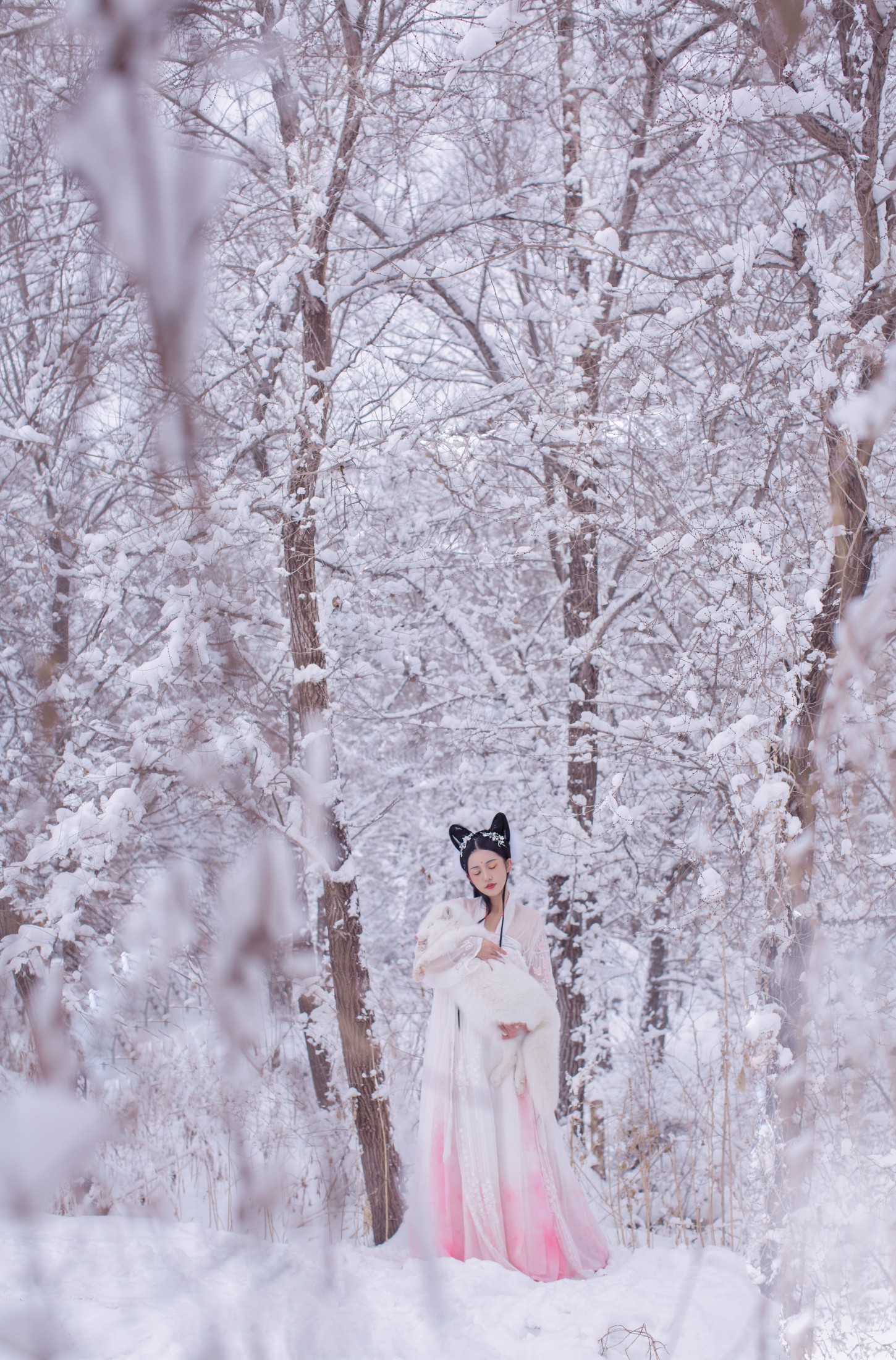 沐槿cutie – 《雪狐》[30P]