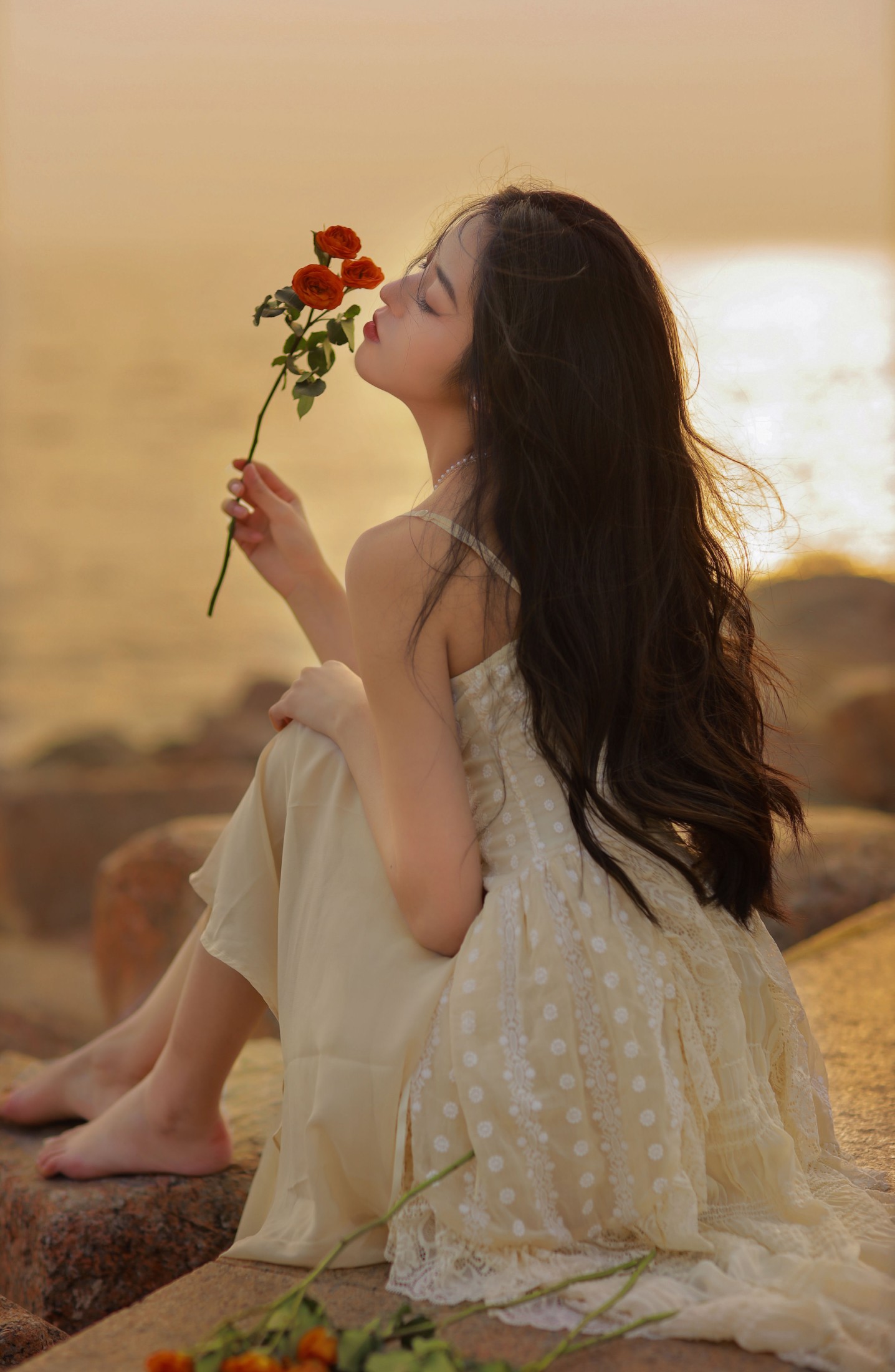 沐槿cutie – 《她与落日》[25P]
