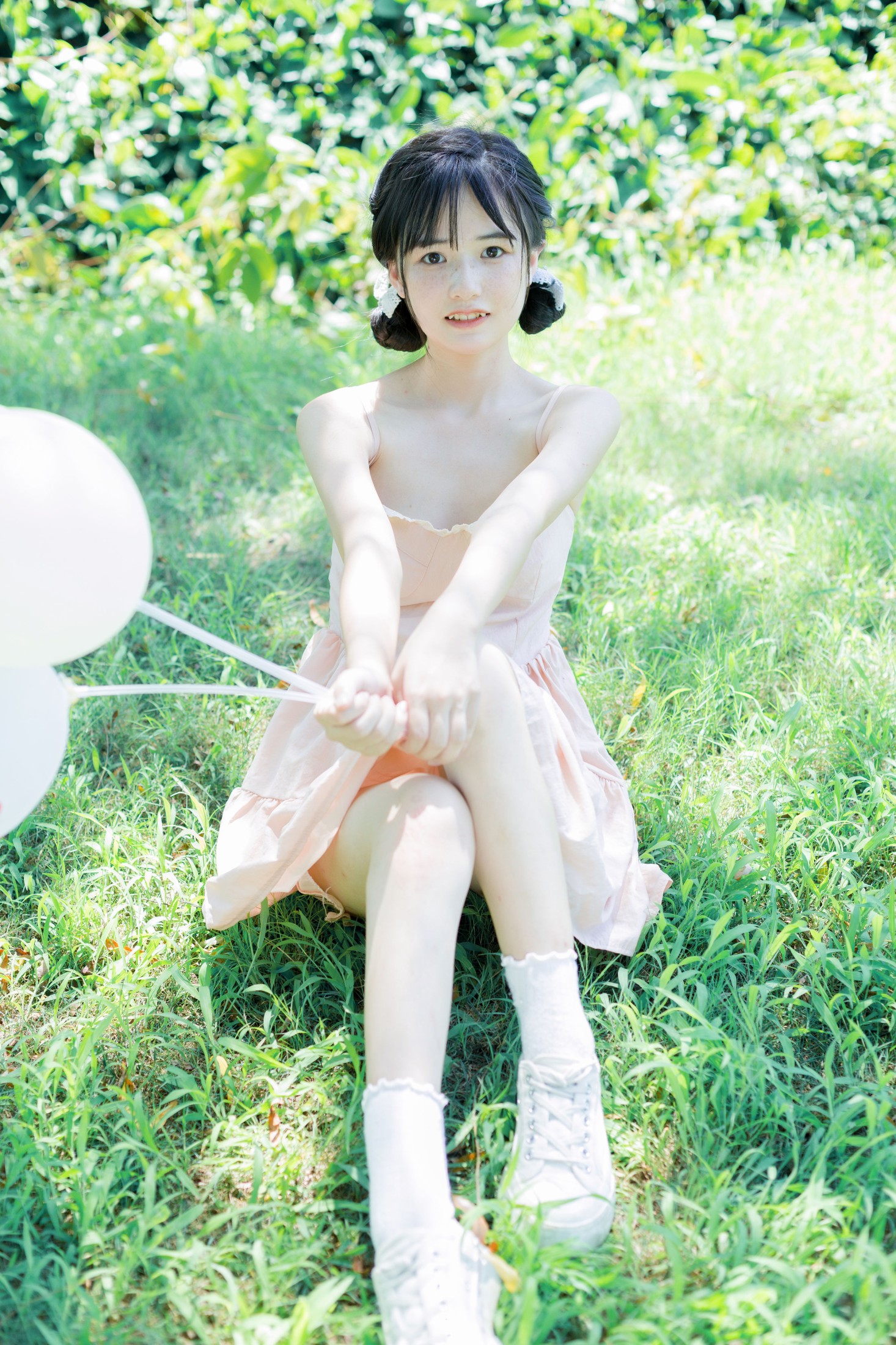 小怡妹妹cute – 《雀斑少女的夏日绮梦》[30P]