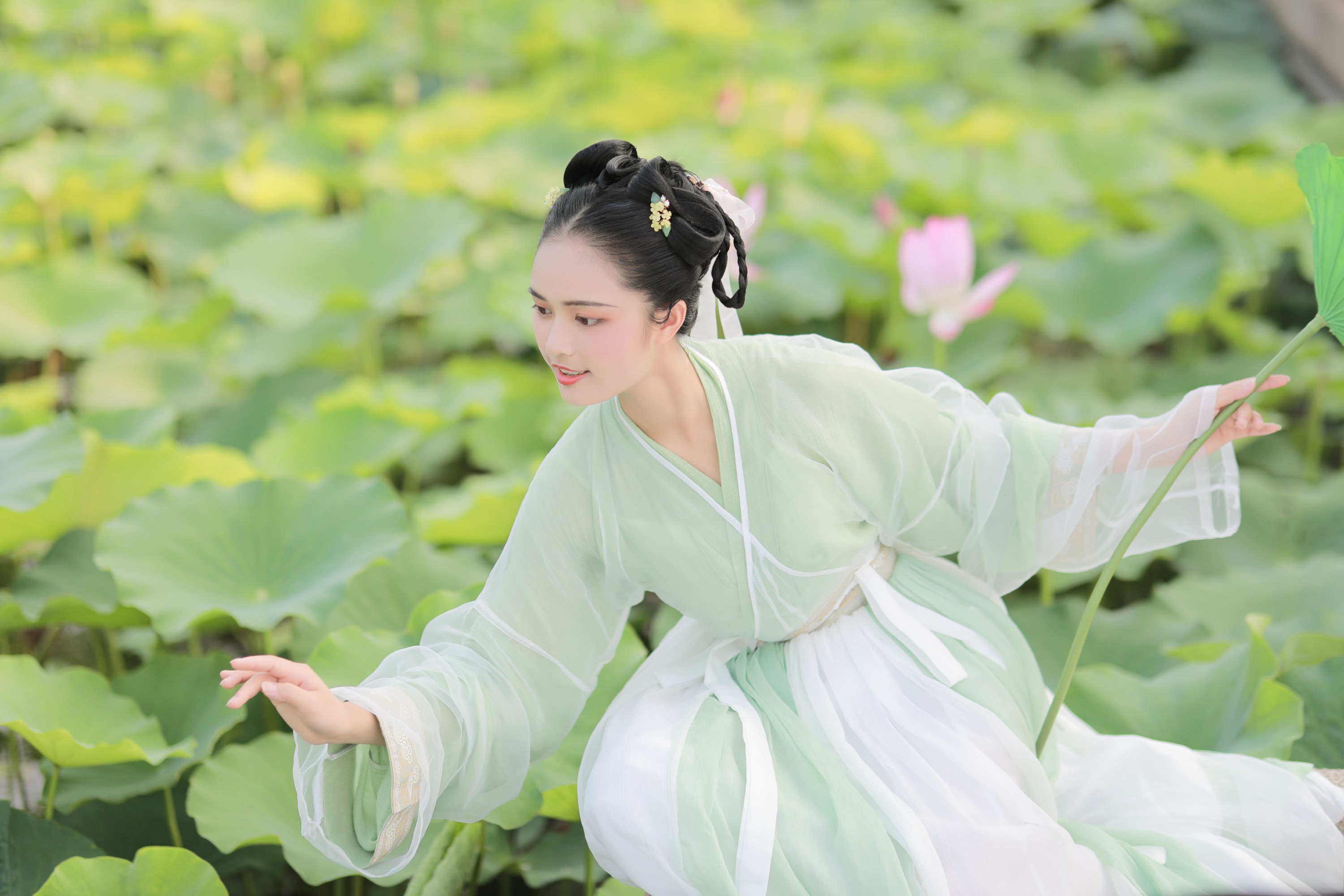 溪木若颖 – 《荷趣》[23P]