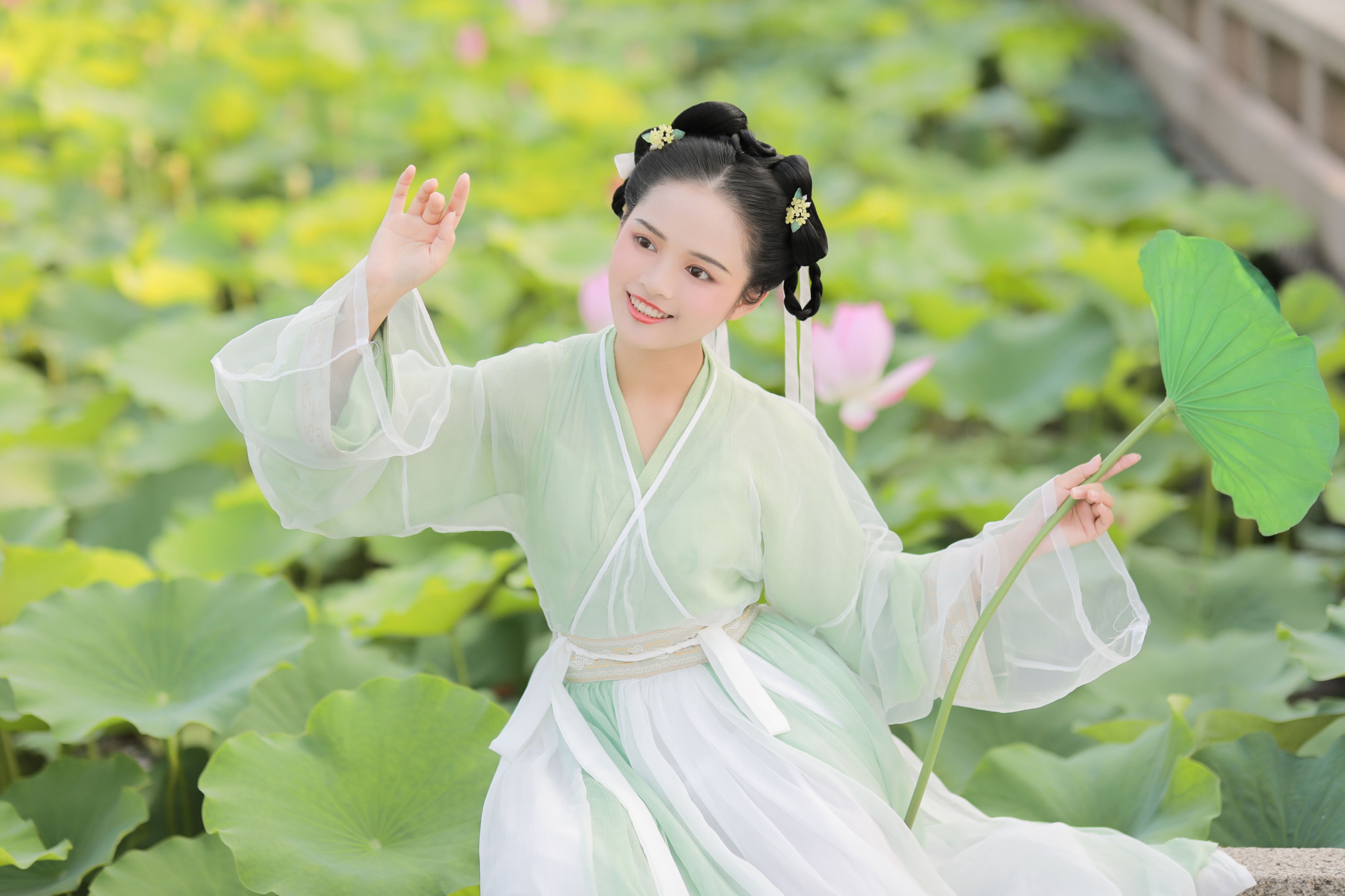 溪木若颖 – 《荷趣》[23P]