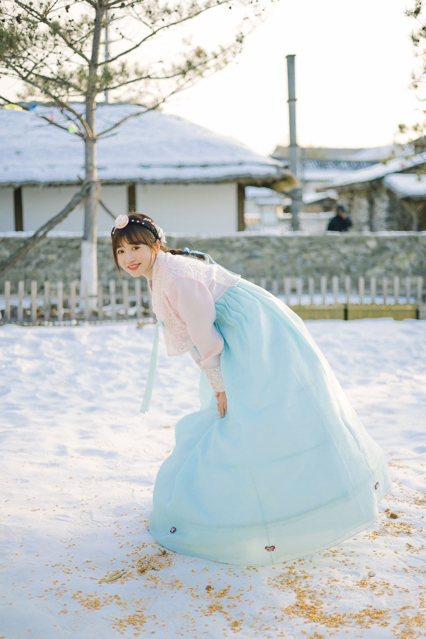 蓝胖子 – 《雪国之恋》[39P]