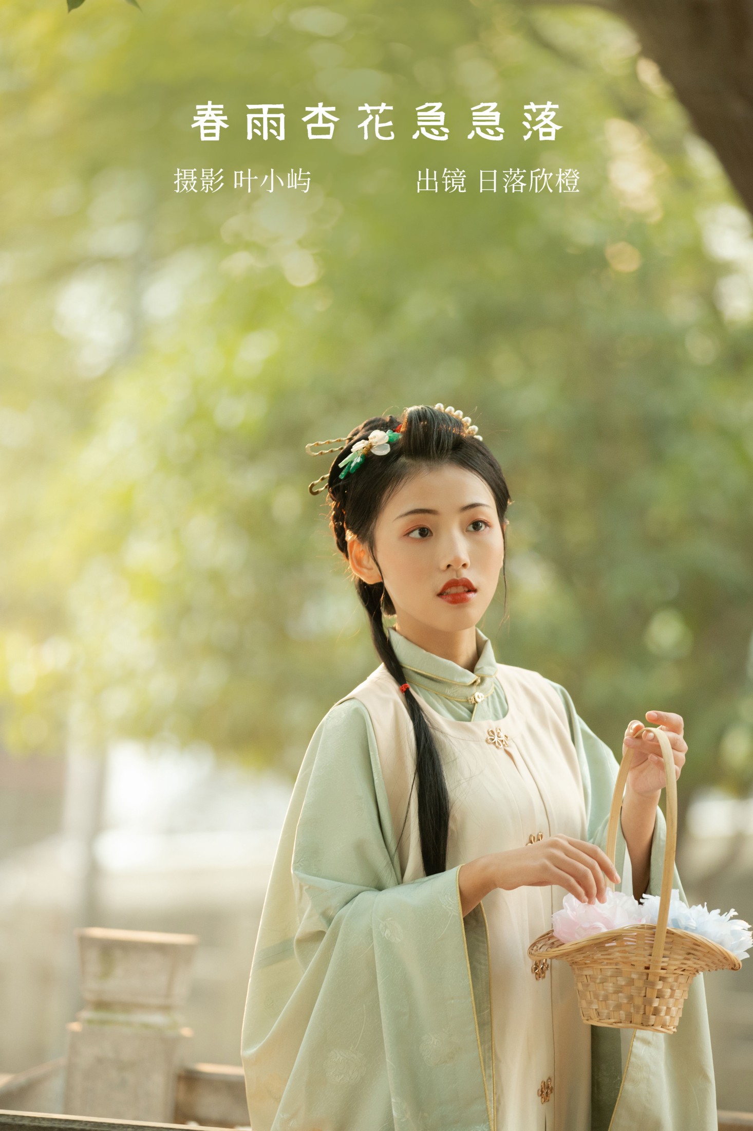 春雨杏花急急落