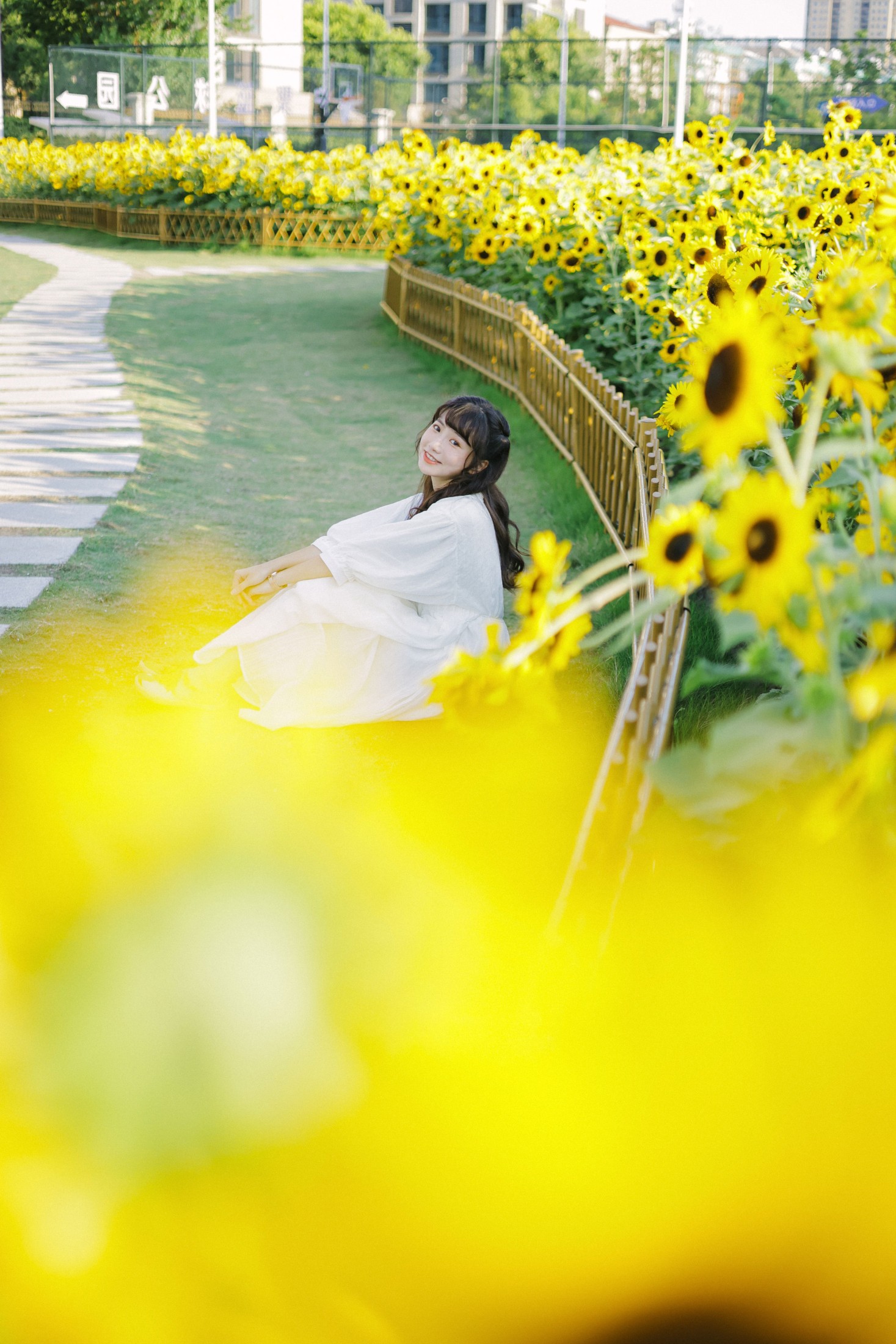 蓝胖子 – 《阳光下的花和你》[25P]