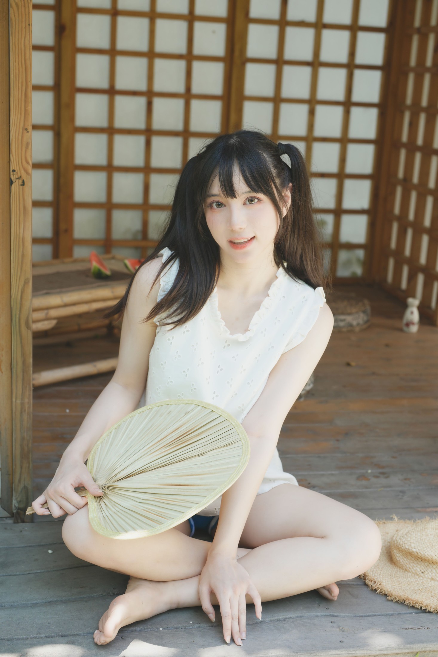 贰加六 – 《夏日少女与西瓜》[39P]
