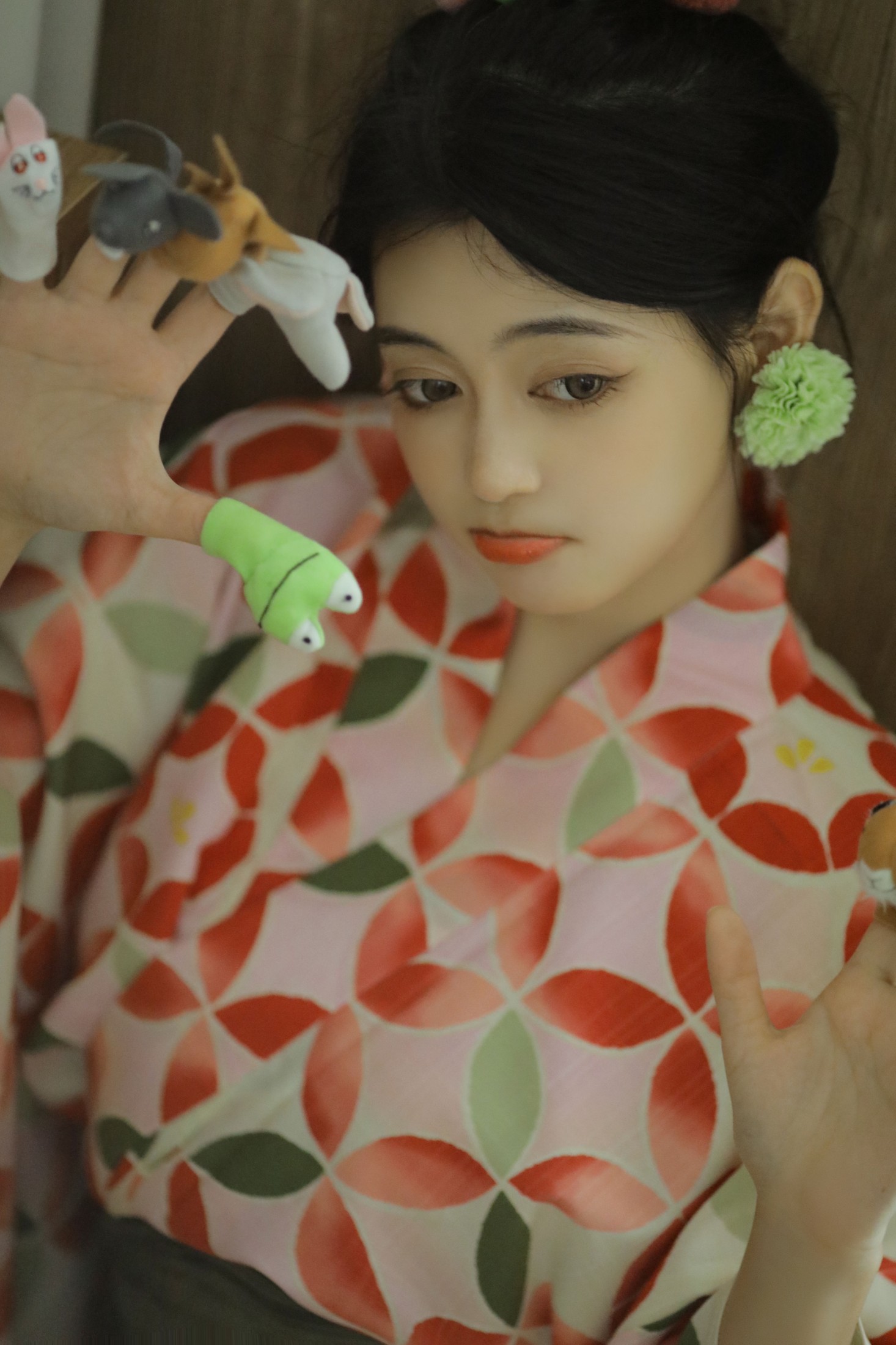 傅四维儿 – 《和服少女宅家记》[21P]