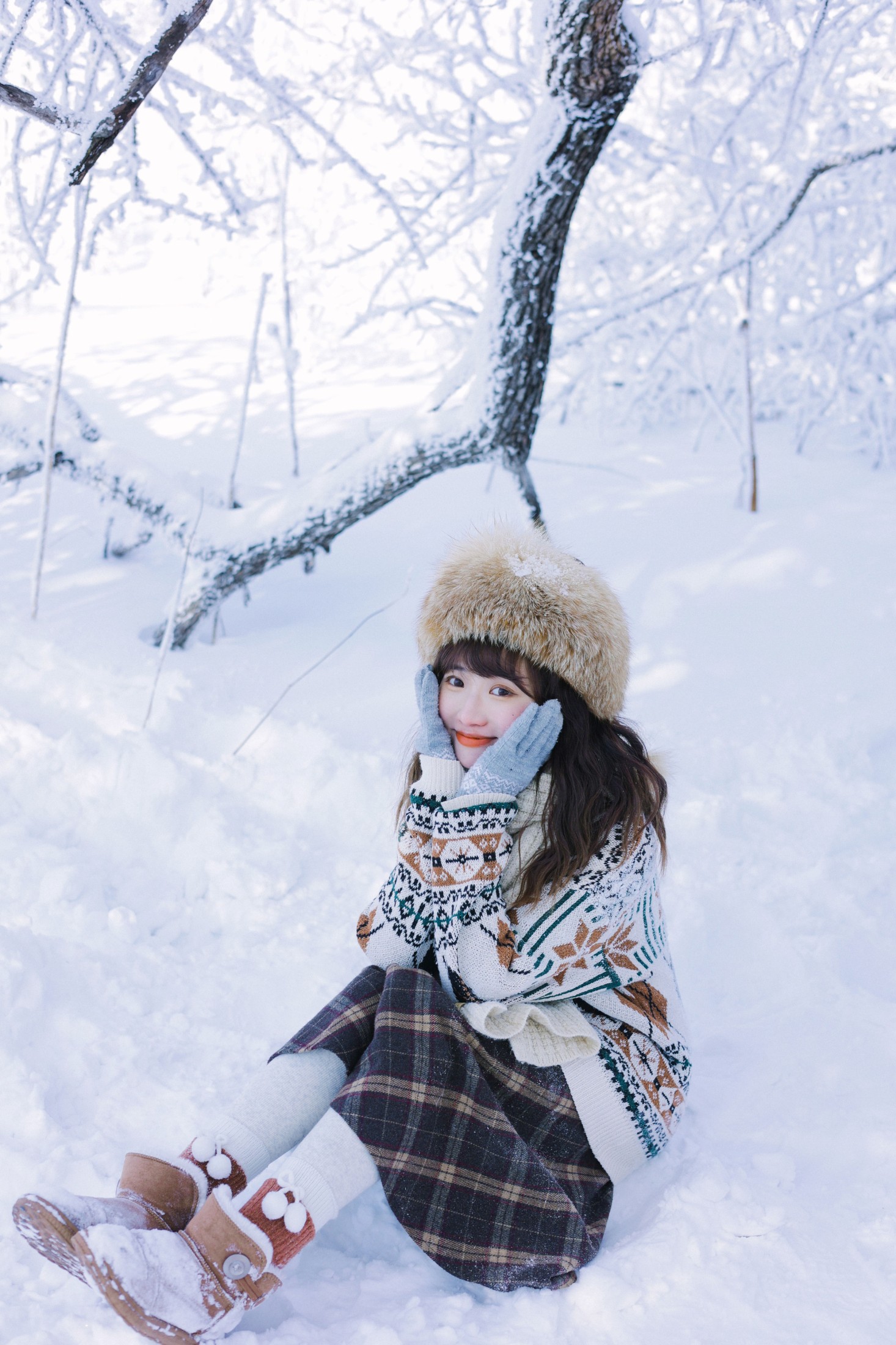 蓝胖子 – 《北国的雪》[27P]