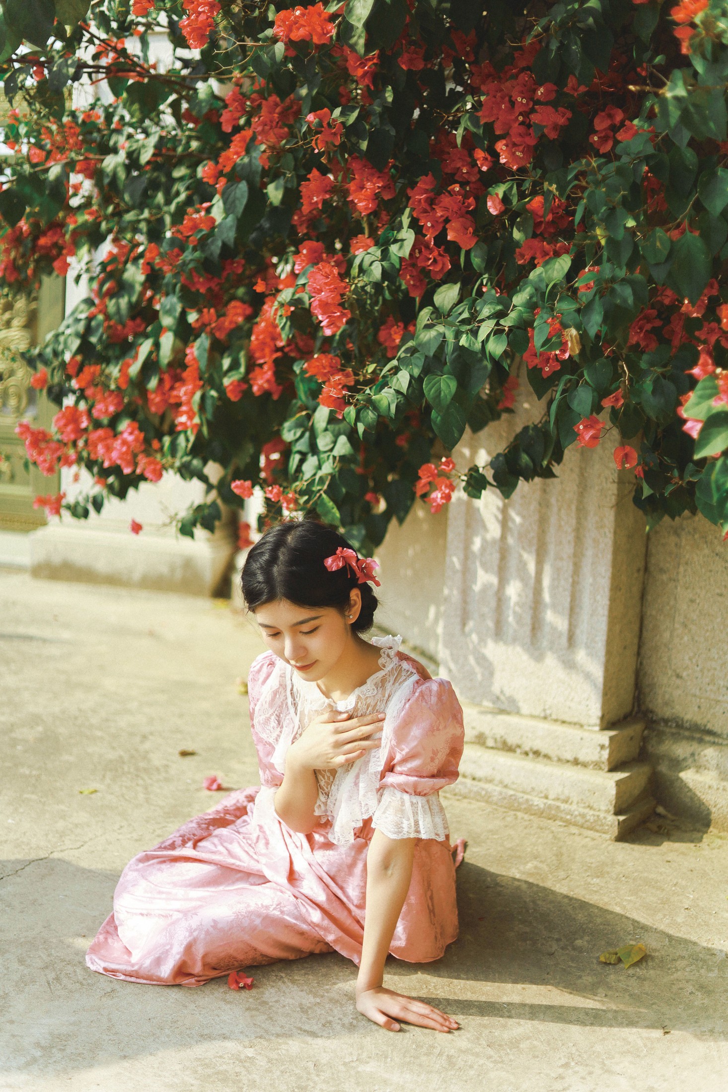 欣慧 – 《三角梅与少女》[21P]