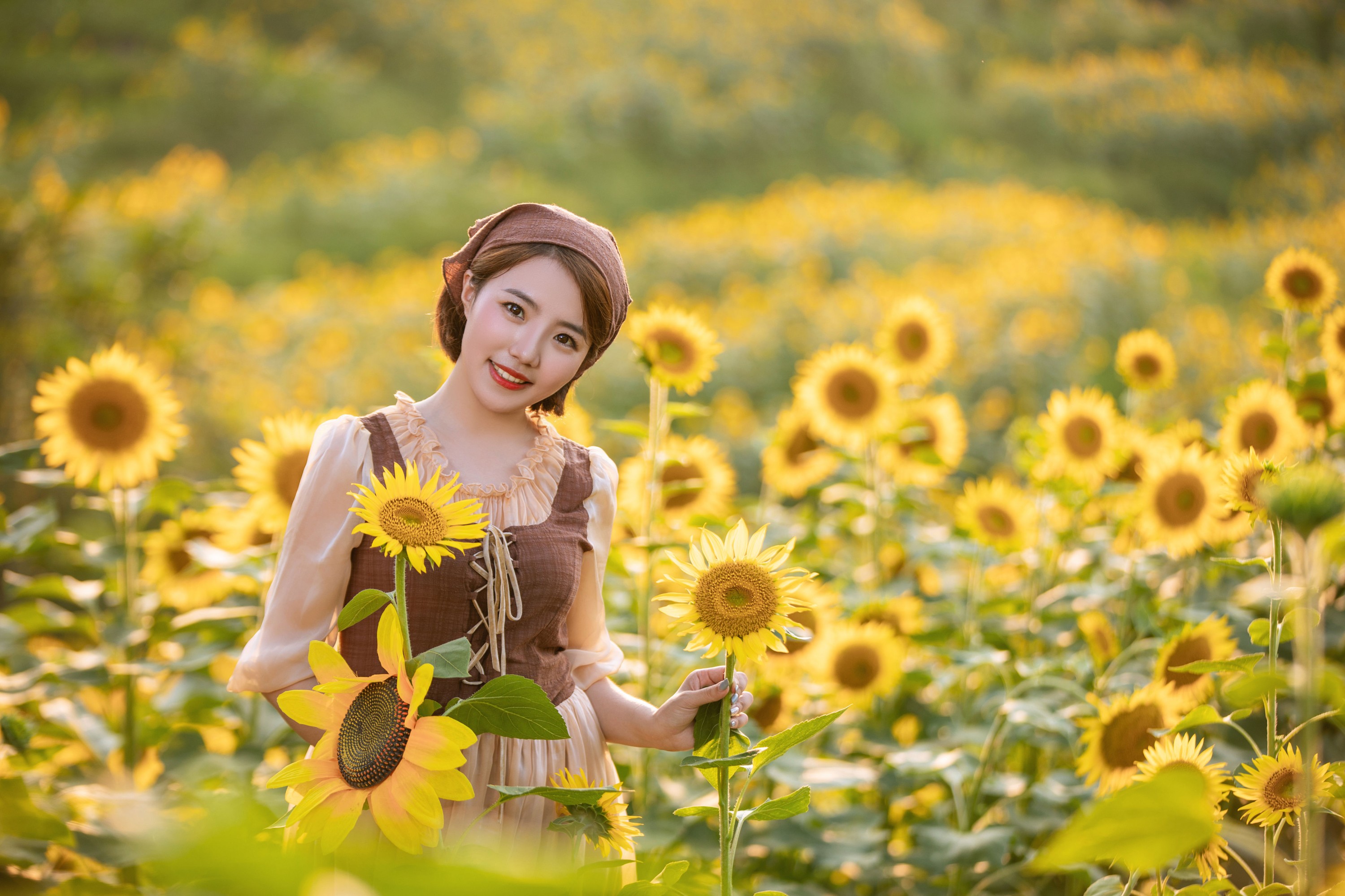 冬琴 – 《误入梵高的油画世界》[23P]