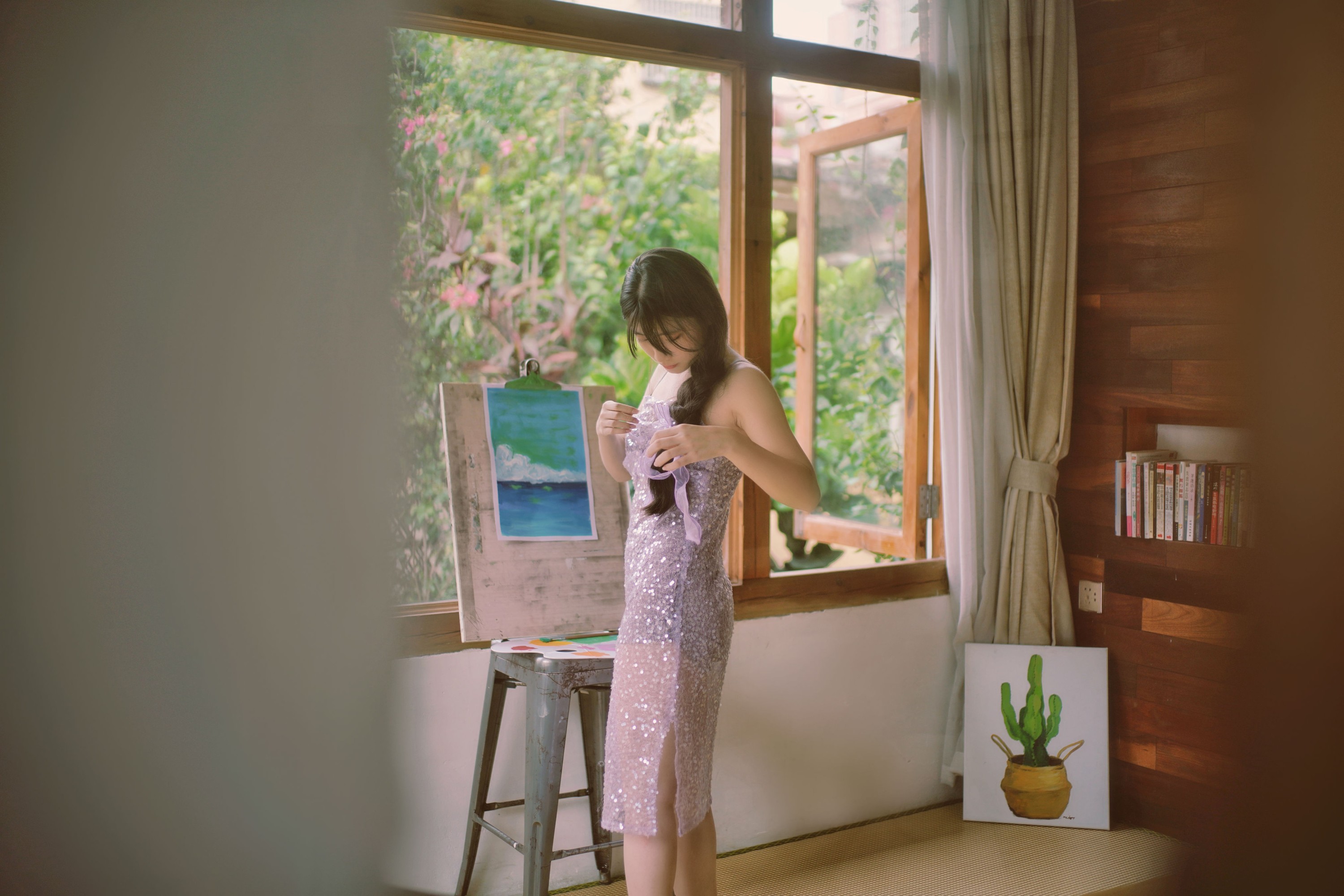 苏柒 – 《十七岁少女的画室》[24P]