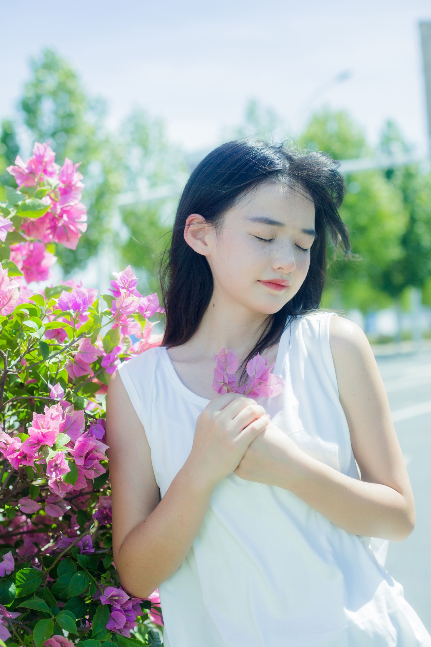 小怡妹妹cute – 《街心三角梅》[34P]