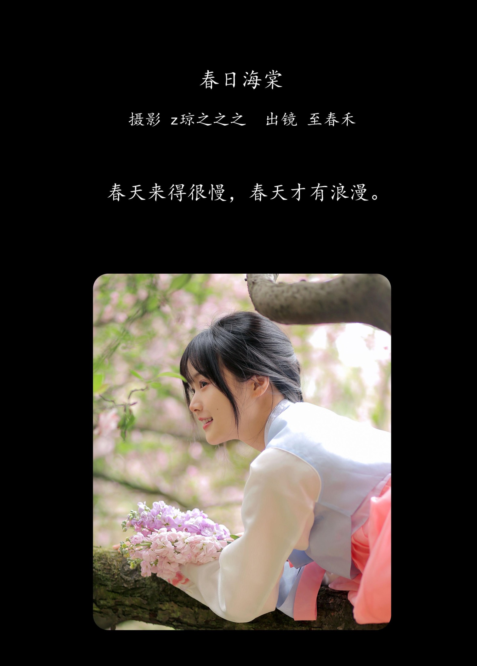 至春禾 – 《春日海棠》[34P]