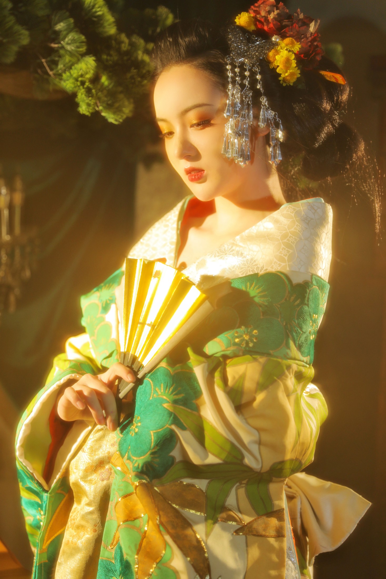 天晴后的樱花花 – 《富贵迷人》[30P]