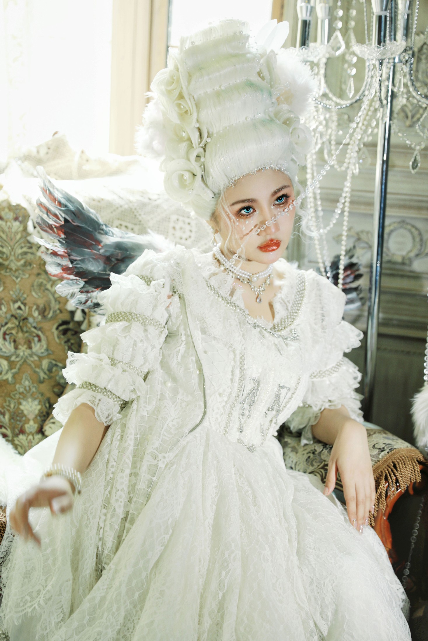 啊颜不咸 – 《白玫瑰魔女》[21P]