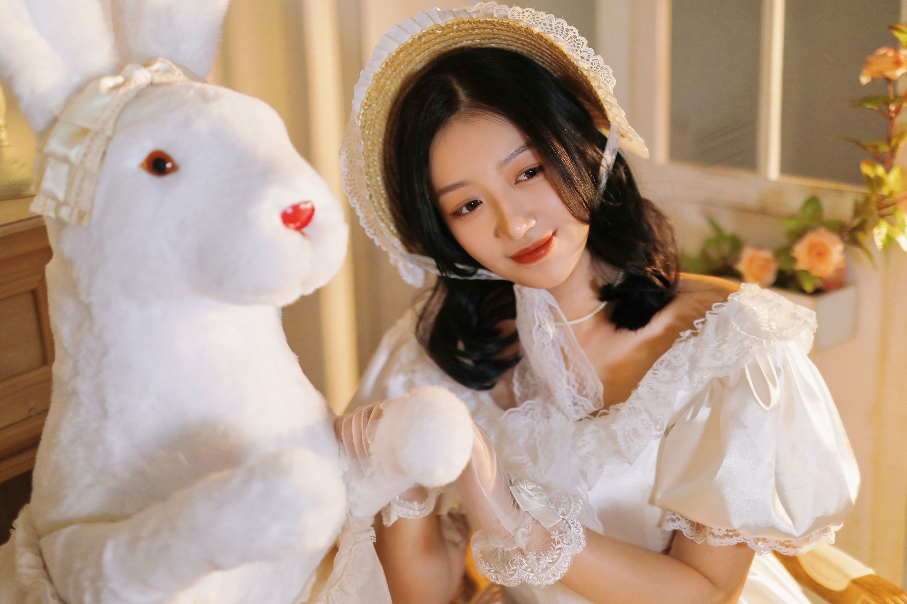 雨芳 – 《掉入兔子洞的爱丽丝》[32P]