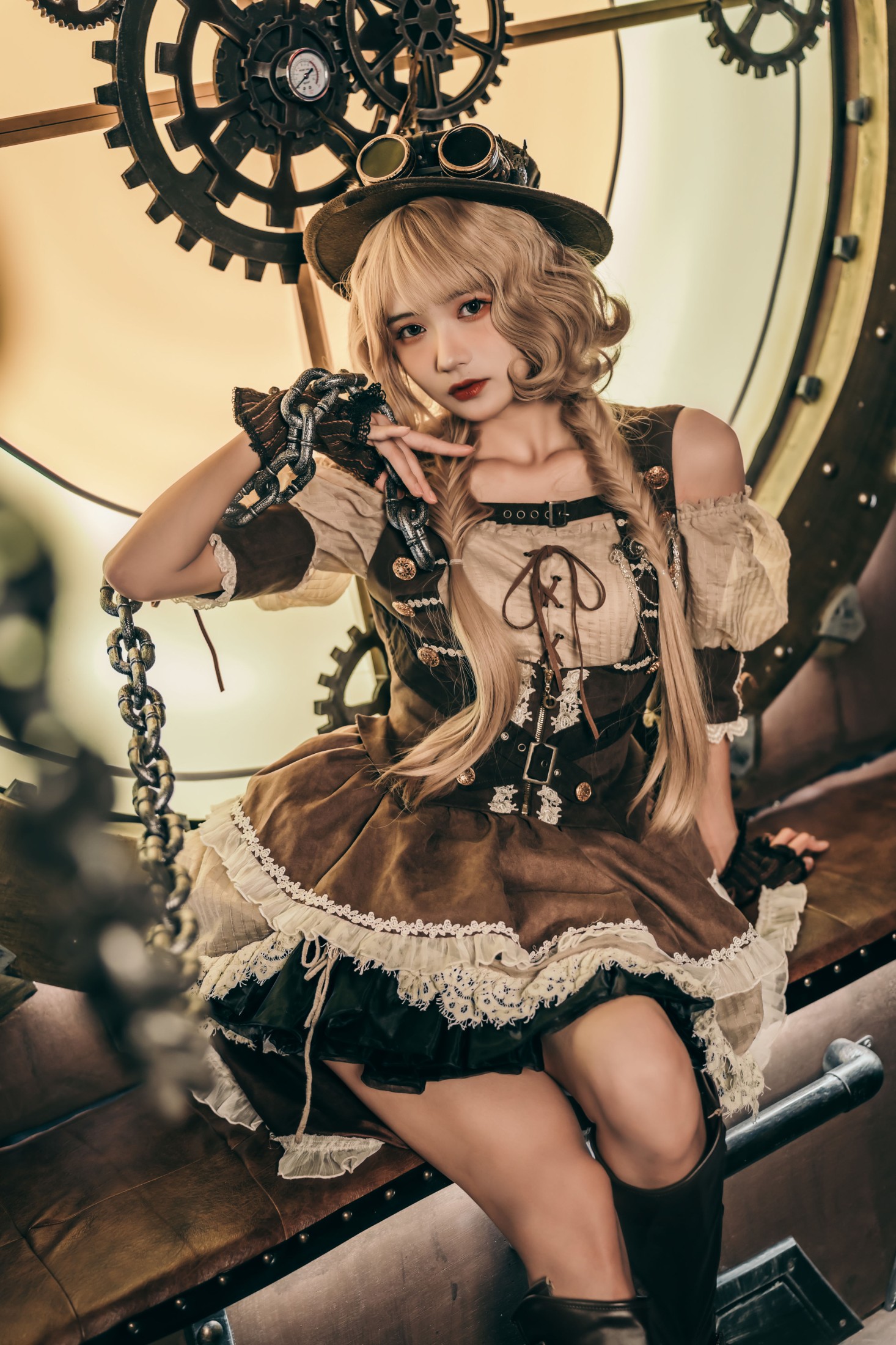 兔子Zzz不吃胡萝卜 – 《蒸汽少女》[30P]
