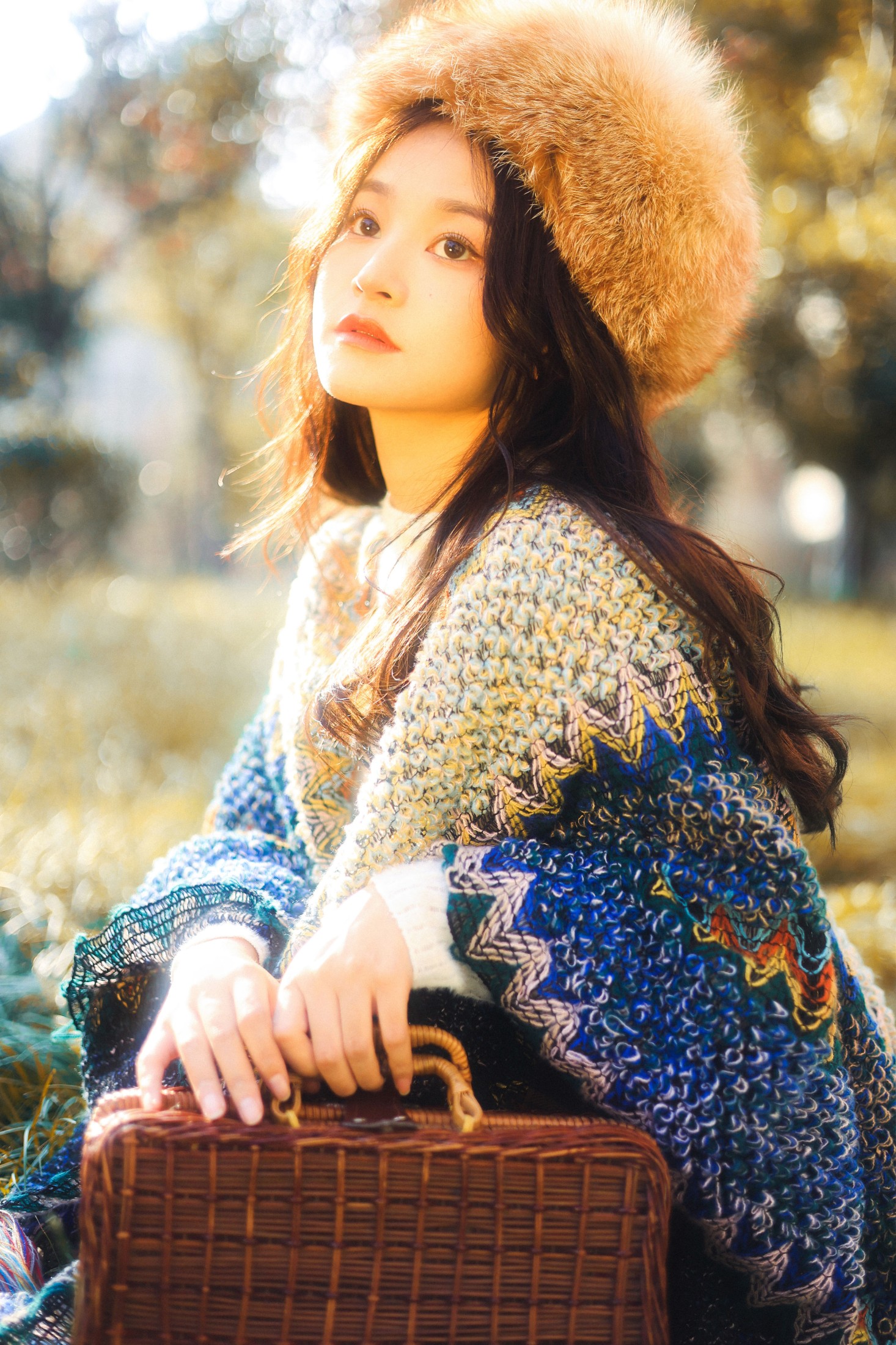 双耳ZiCe – 《森系少女》[25P]