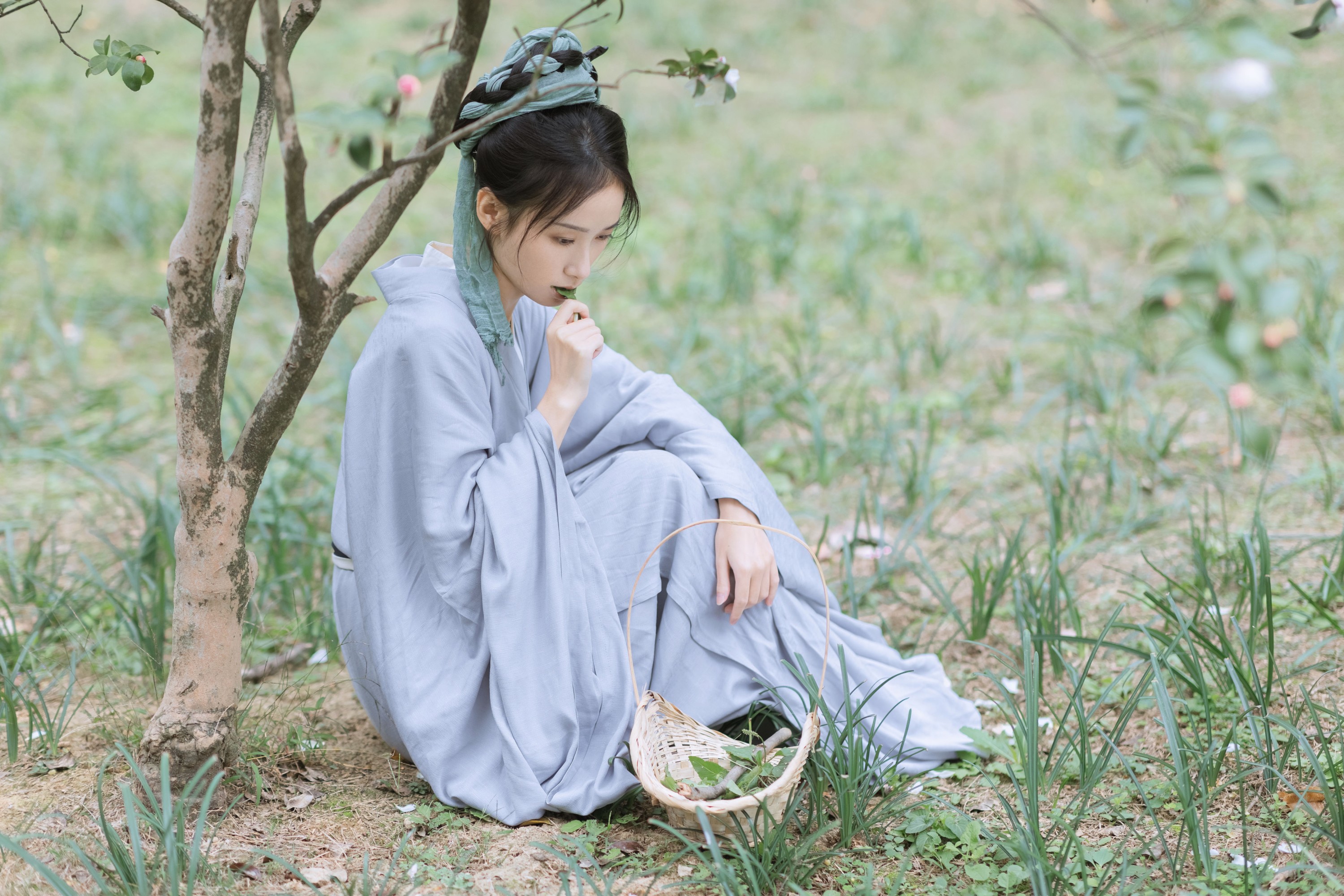 眸小妖 – 《王宝钏挖野菜》[29P]