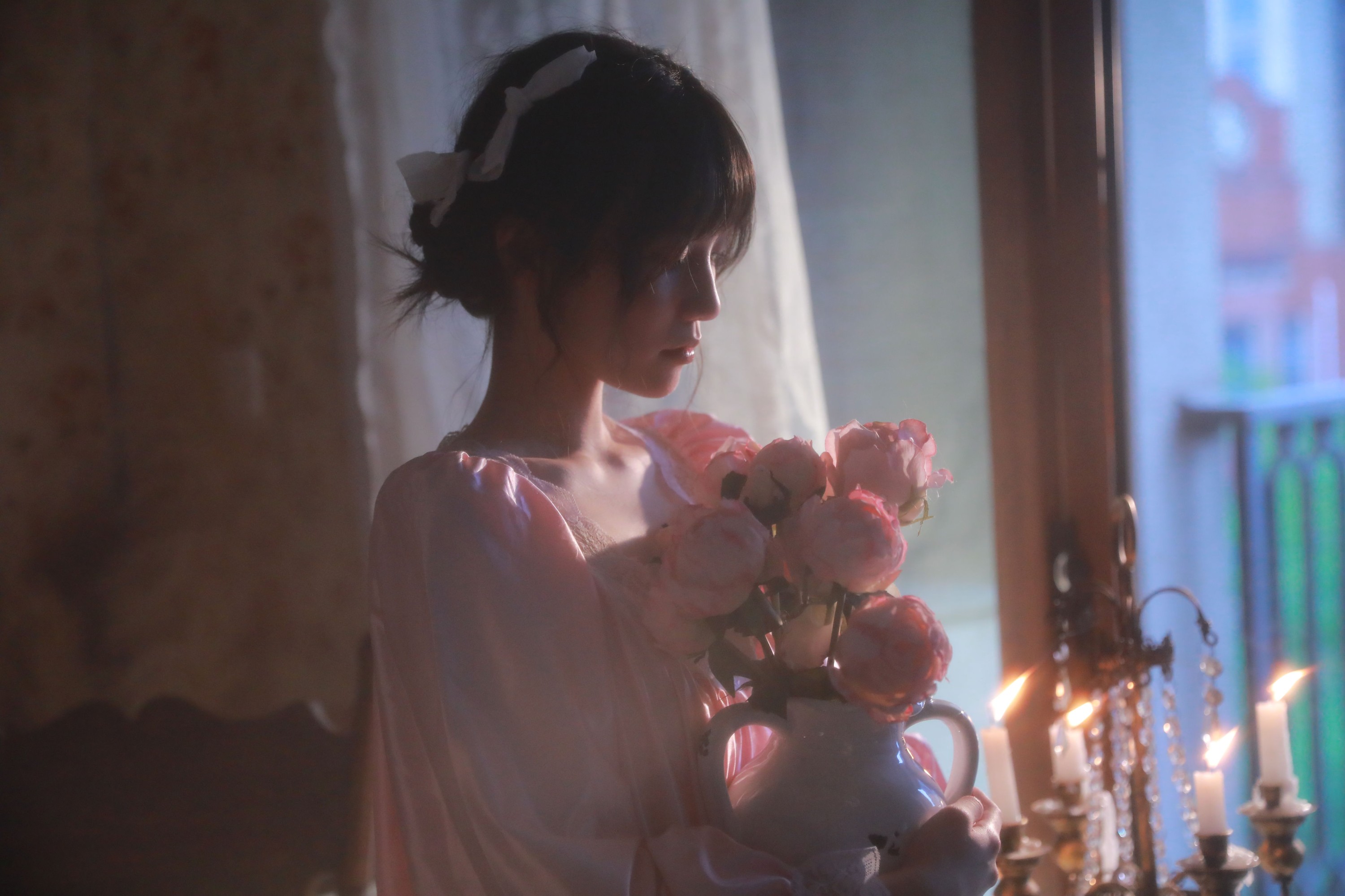 echo – 《油画少女》[31P]