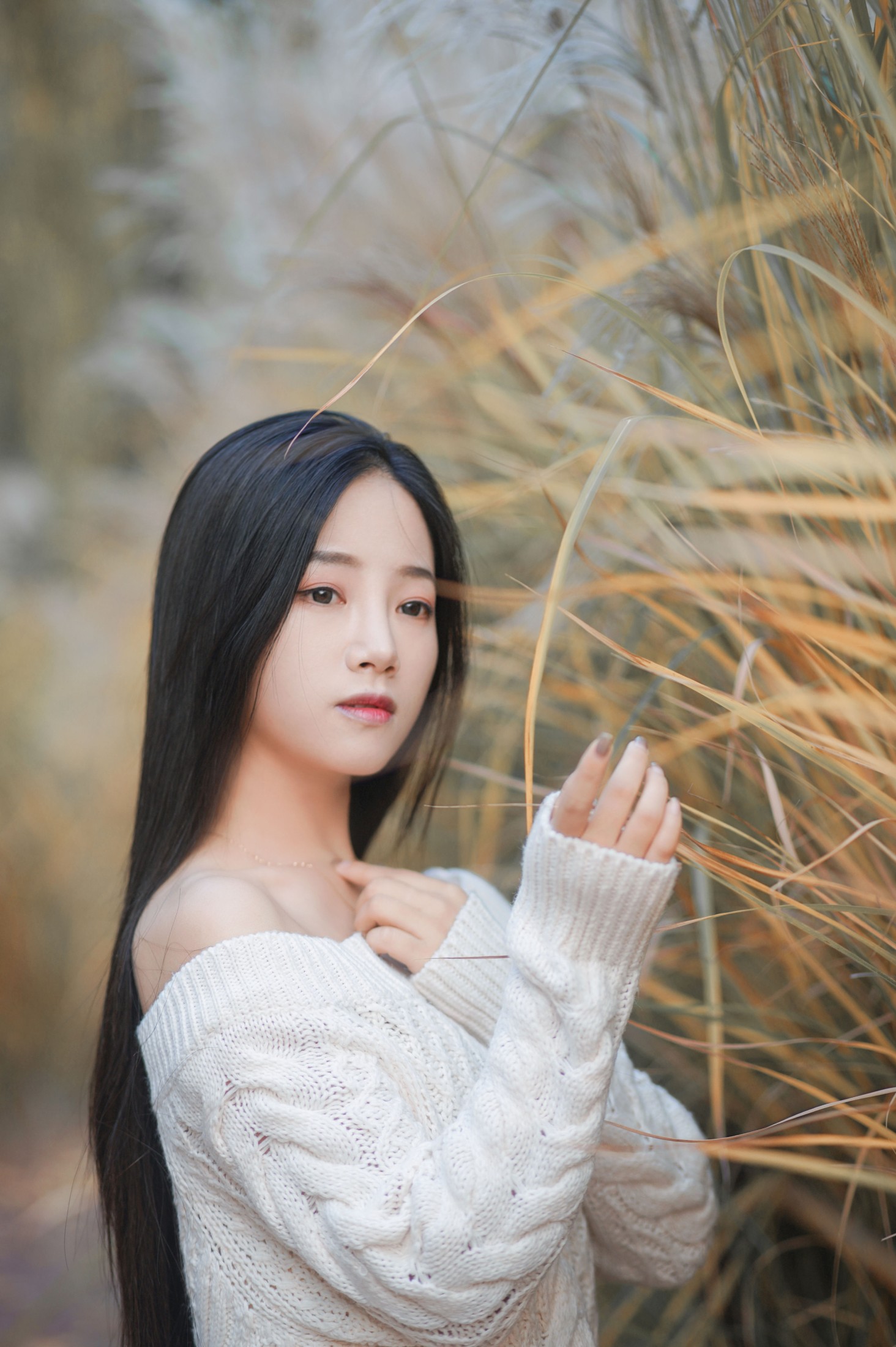 兮兮 – 《藏在芦苇荡中的温柔》[26P]